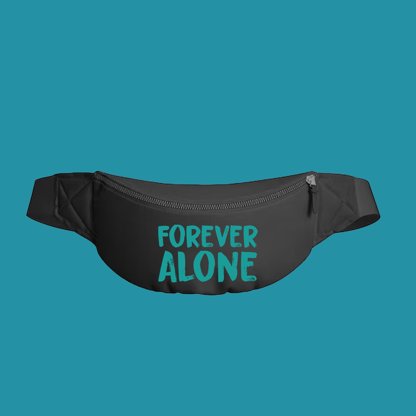 Forever Alone Green Fanny Pack
