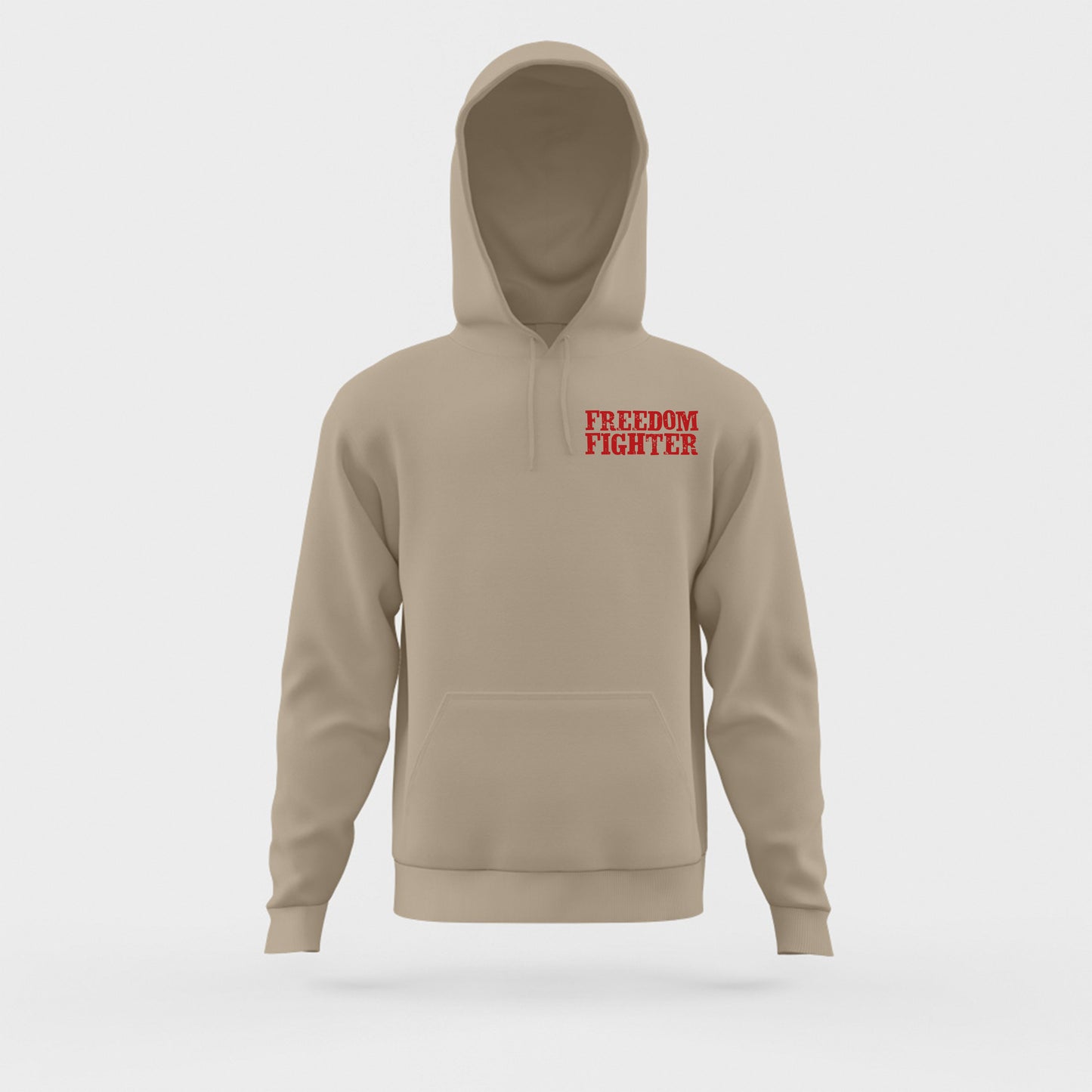 Freedom Fighter Red Hoodie