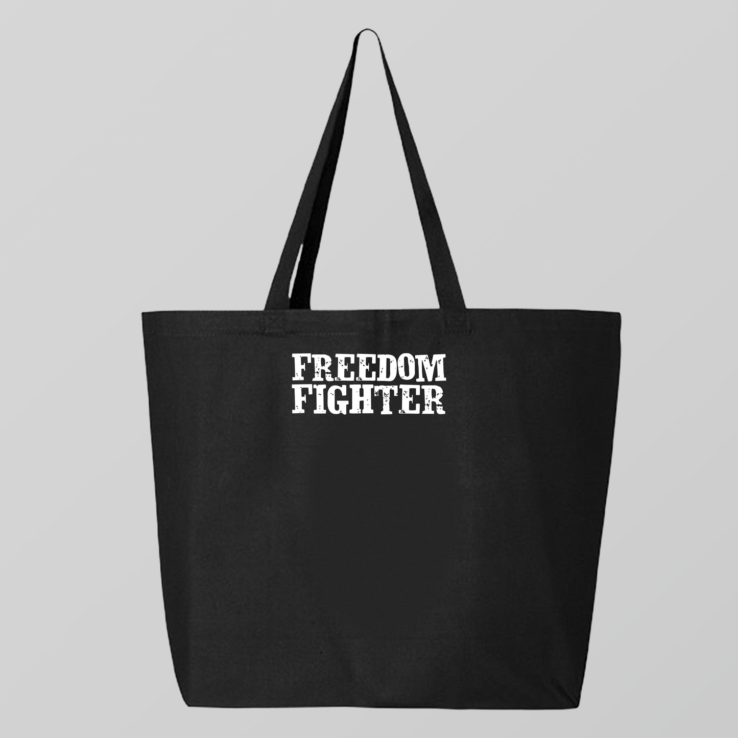 Freedom Fighter White Tote Bag