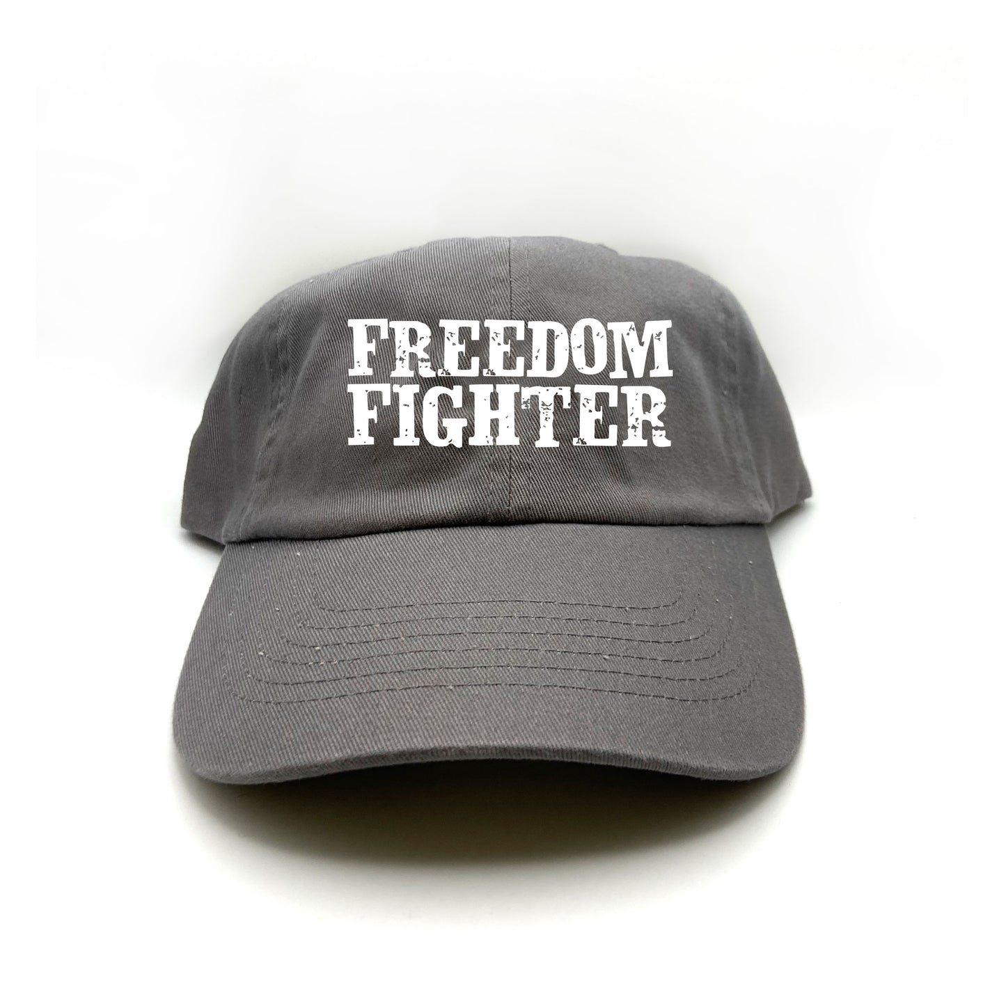 Freedom Fighter White Dad Hat