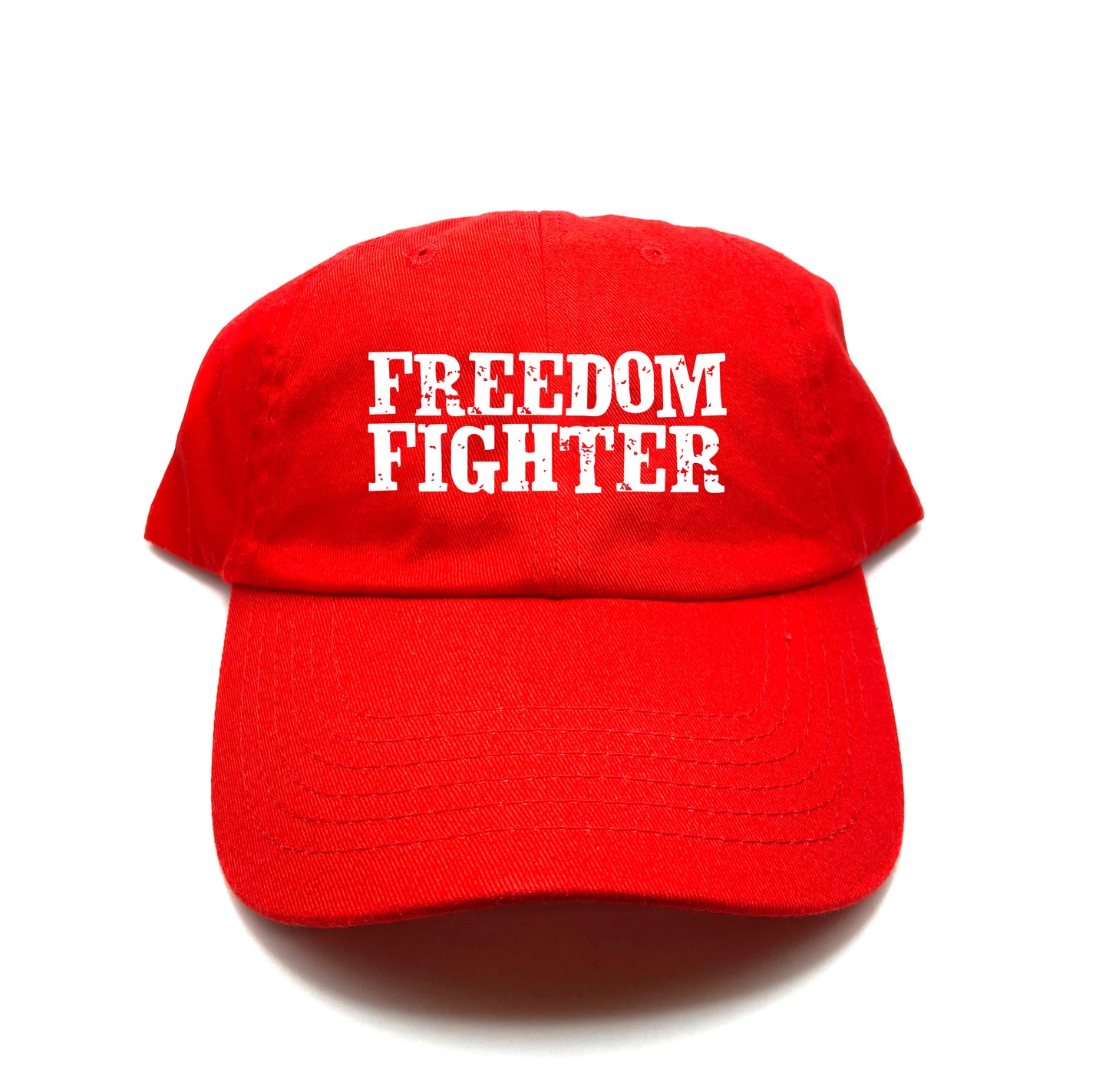 Freedom Fighter White Dad Hat