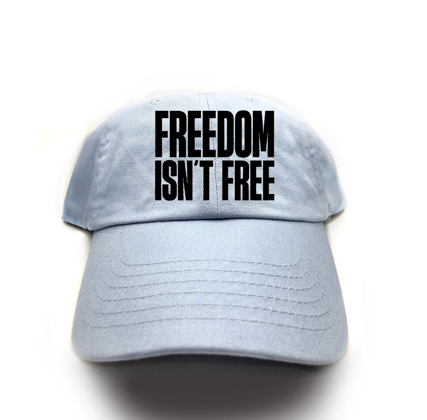 Freedom Isn't Free Black Dad Hat