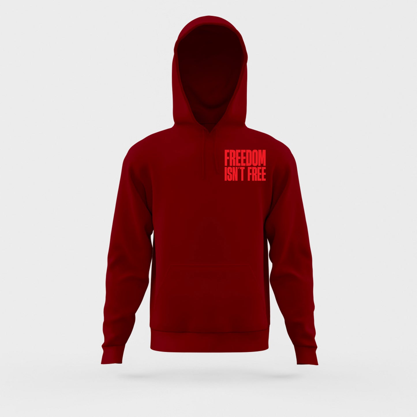 Freedom Isn't Free Red Hoodie