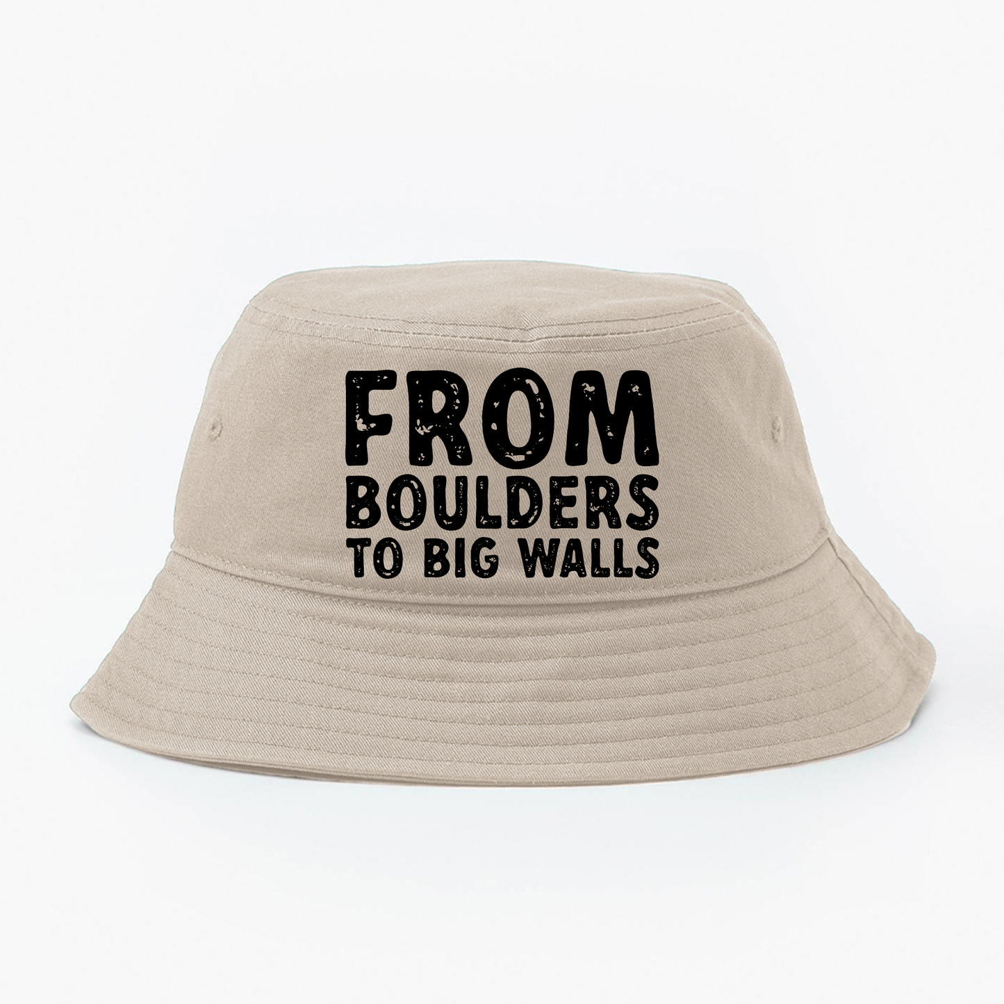 "From Boulders to Big Walls" Bucket Hat