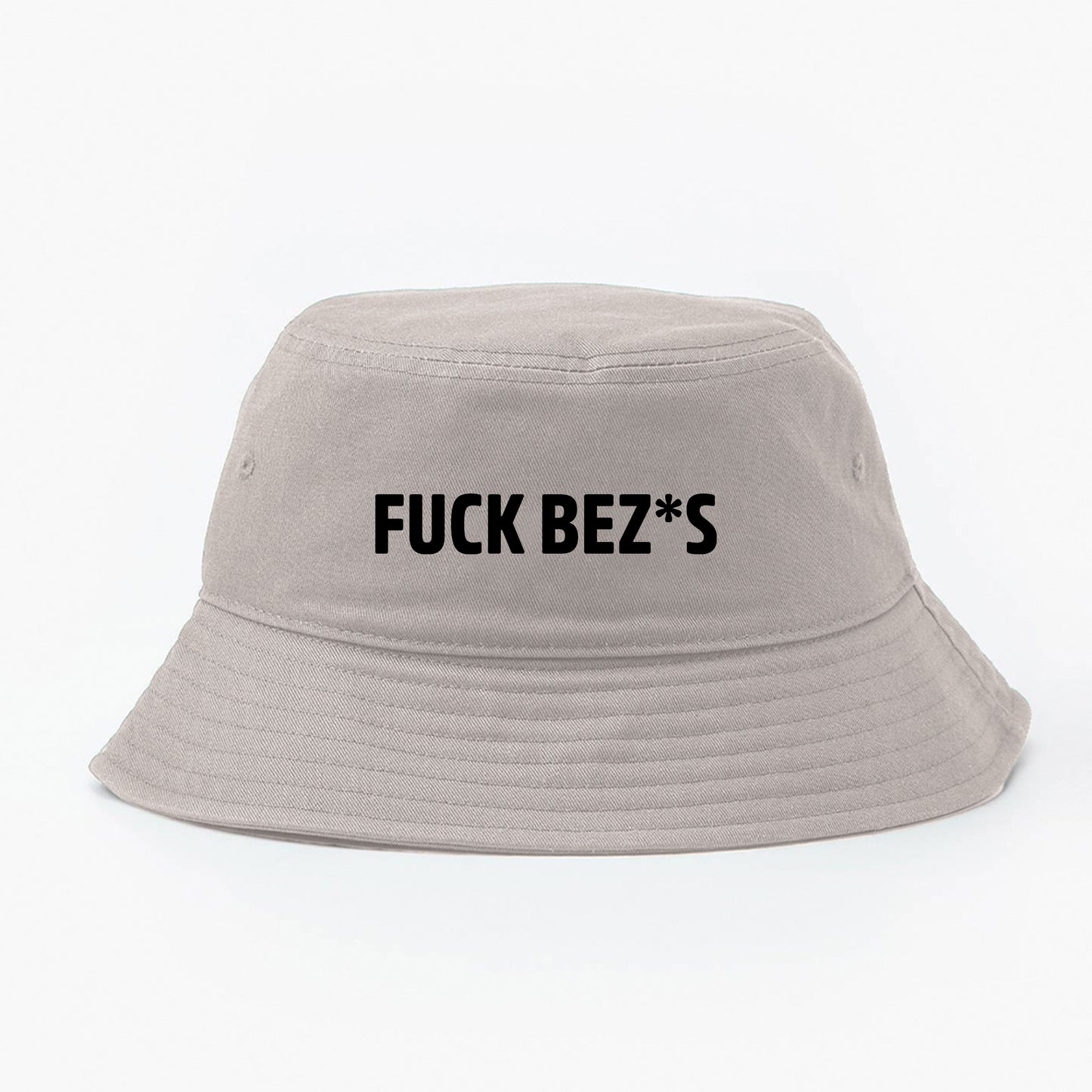 Fuck Bez*s Black Bucket Hat