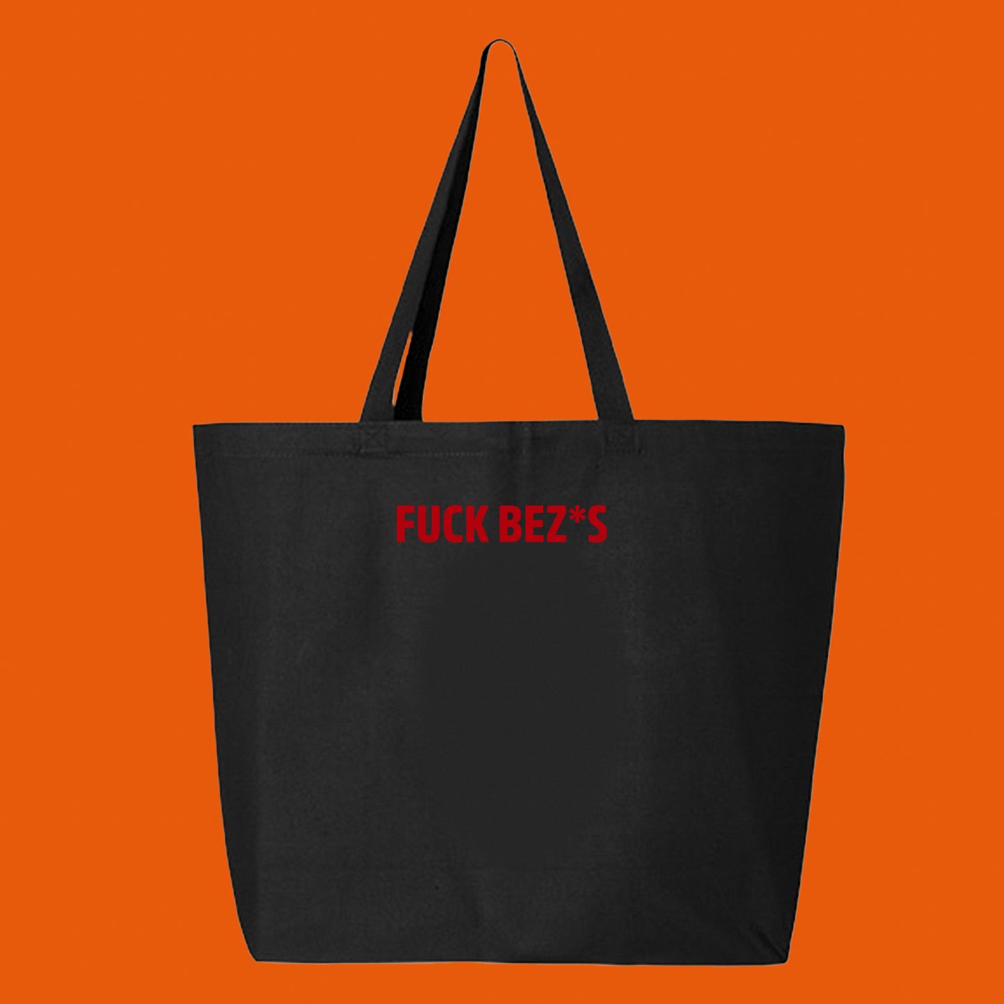 Fuck Bez*s Red Tote Bag
