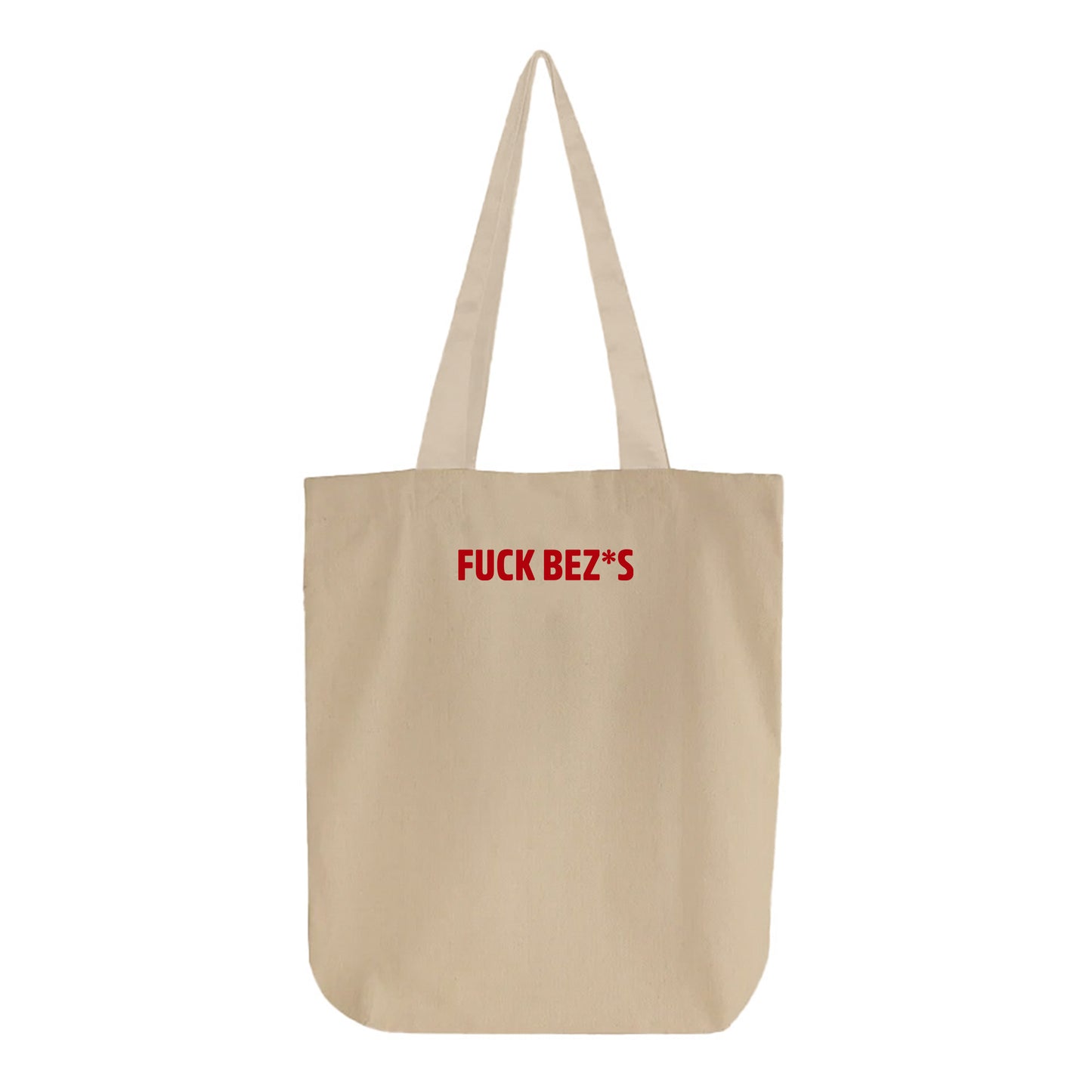 Fuck Bez*s Red Tote Bag