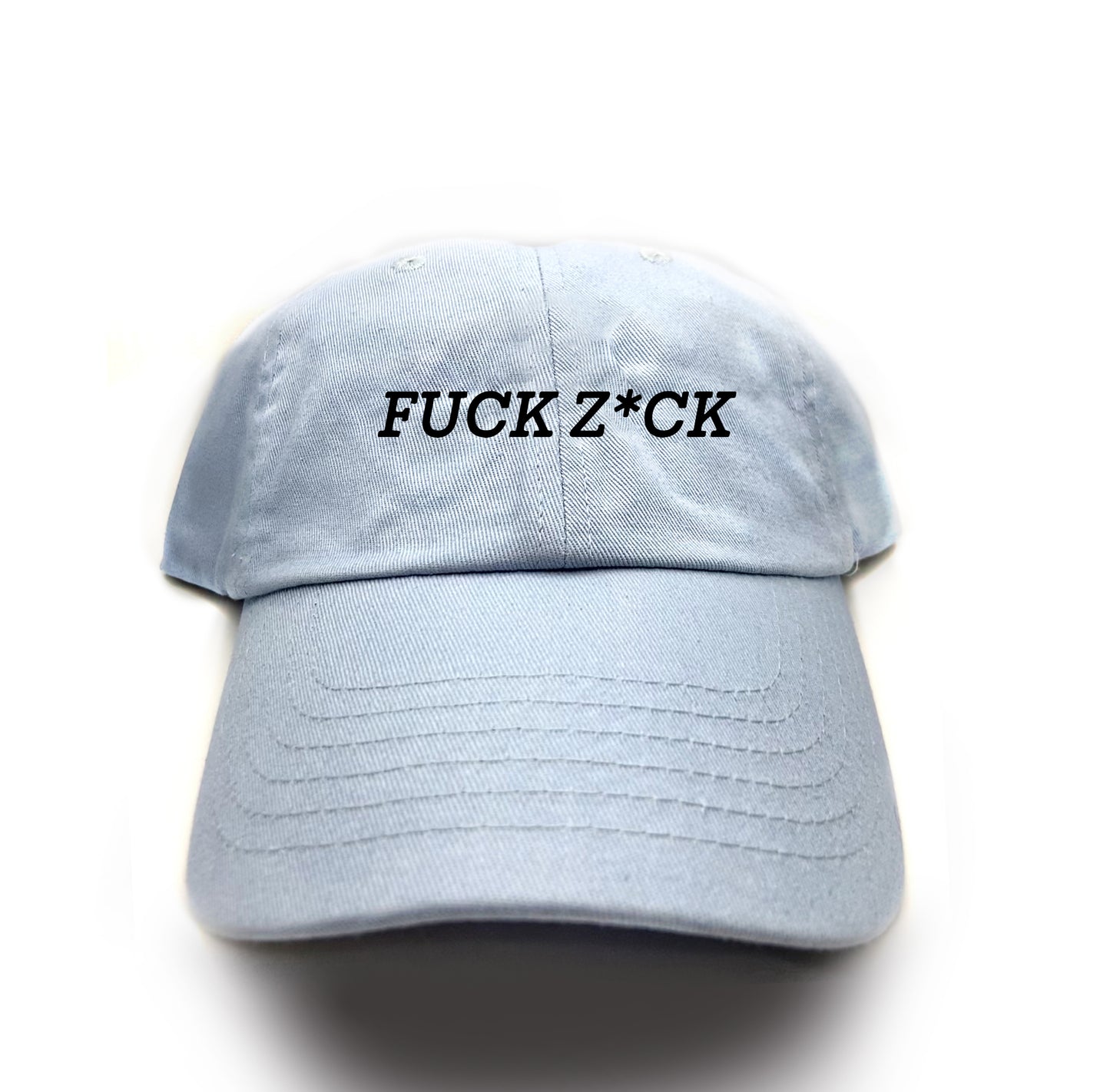 Fuck Z*ck Black Dad Hat