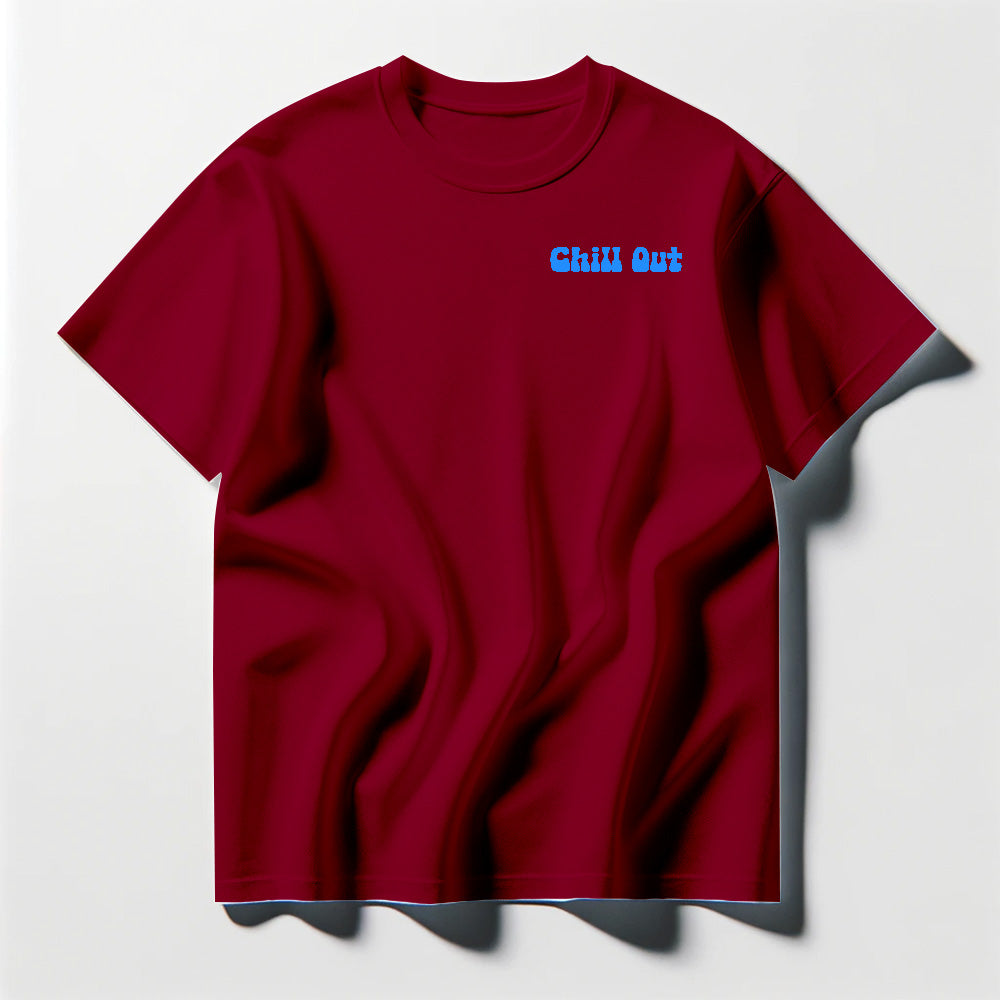Chill Out Blue Tee Shirt