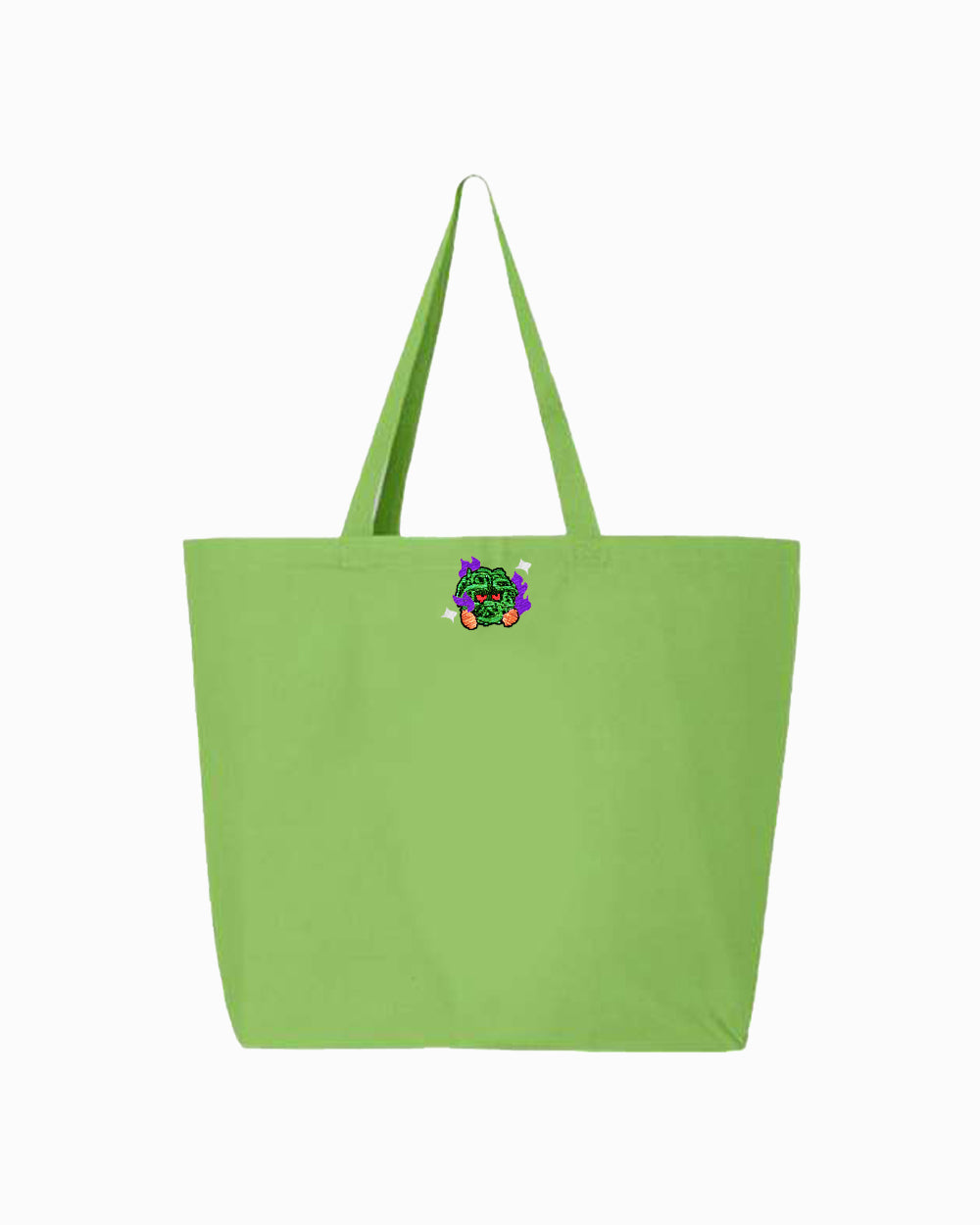 #0114 shadow shiny tote bag