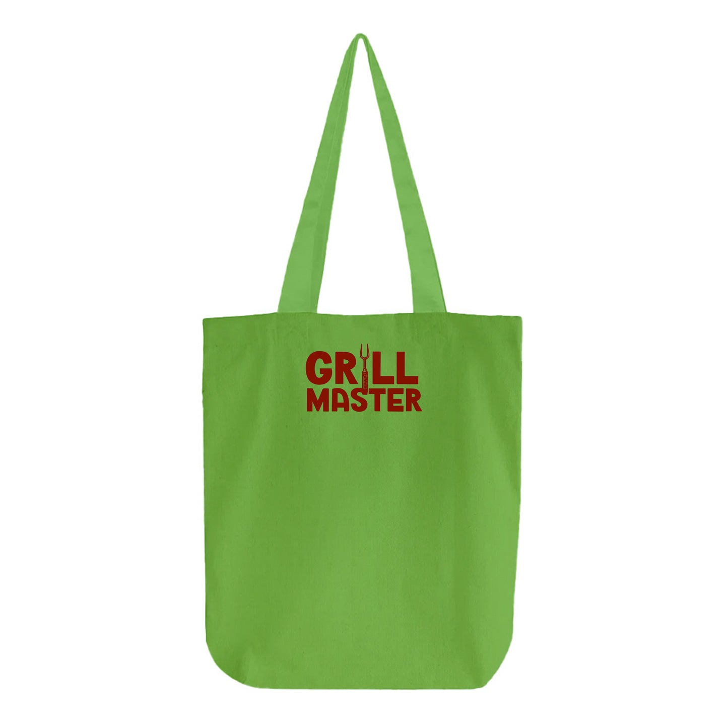"Grill Master" Dark Red Tote Bag