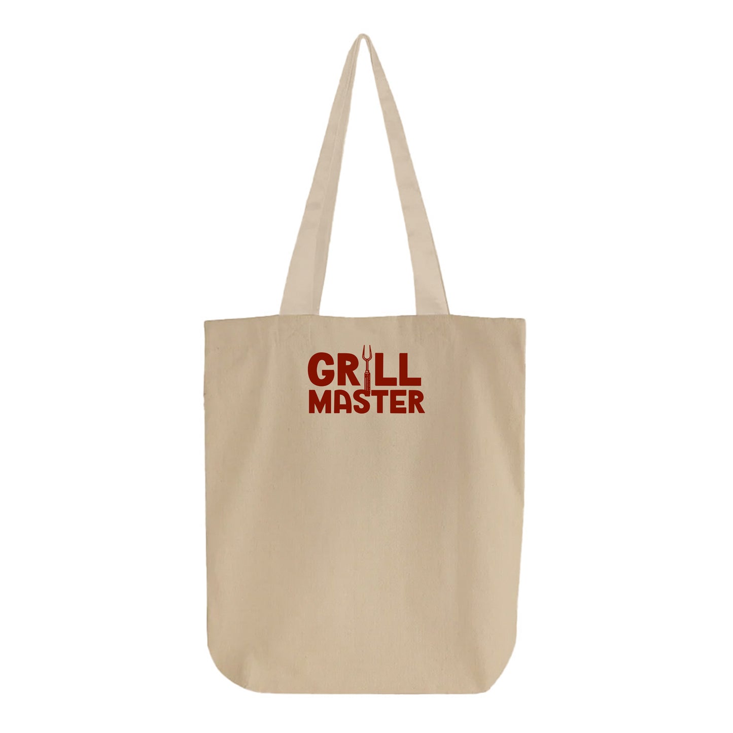 "Grill Master" Dark Red Tote Bag