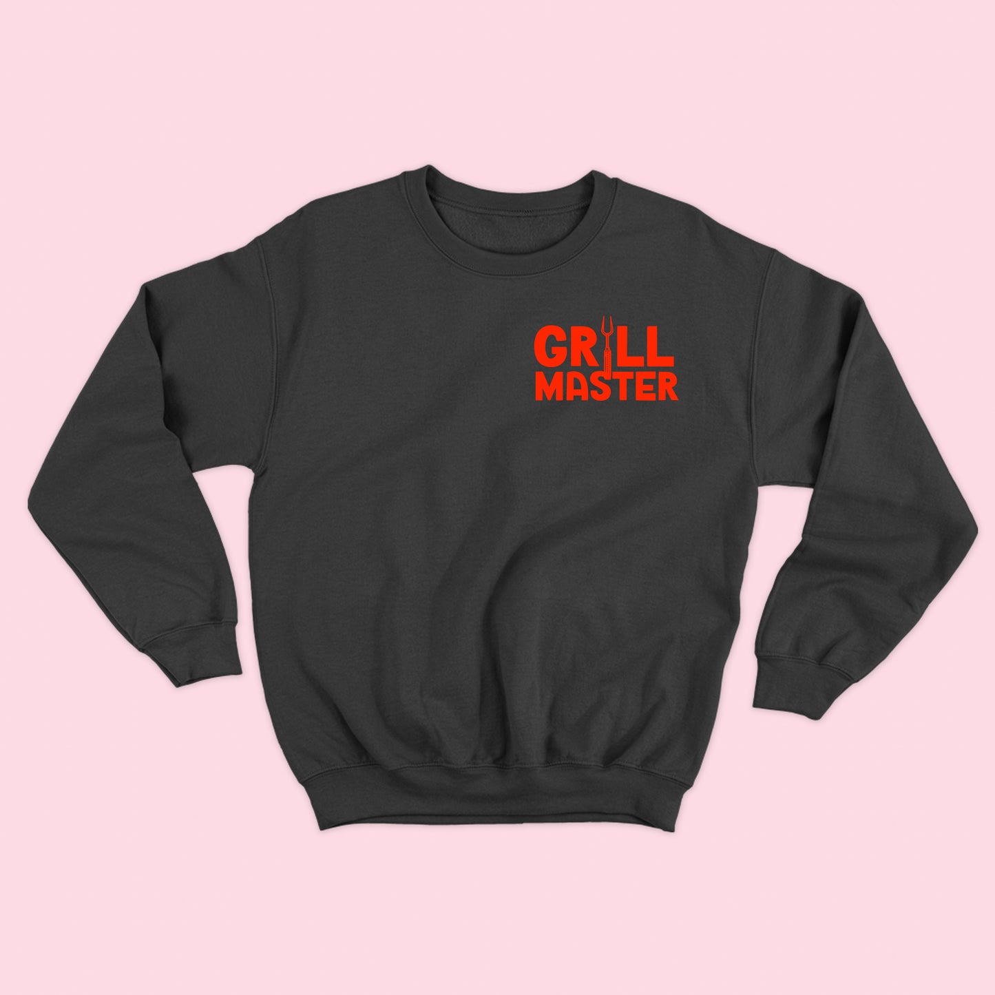 "Grill Master" Red Sweatshirt