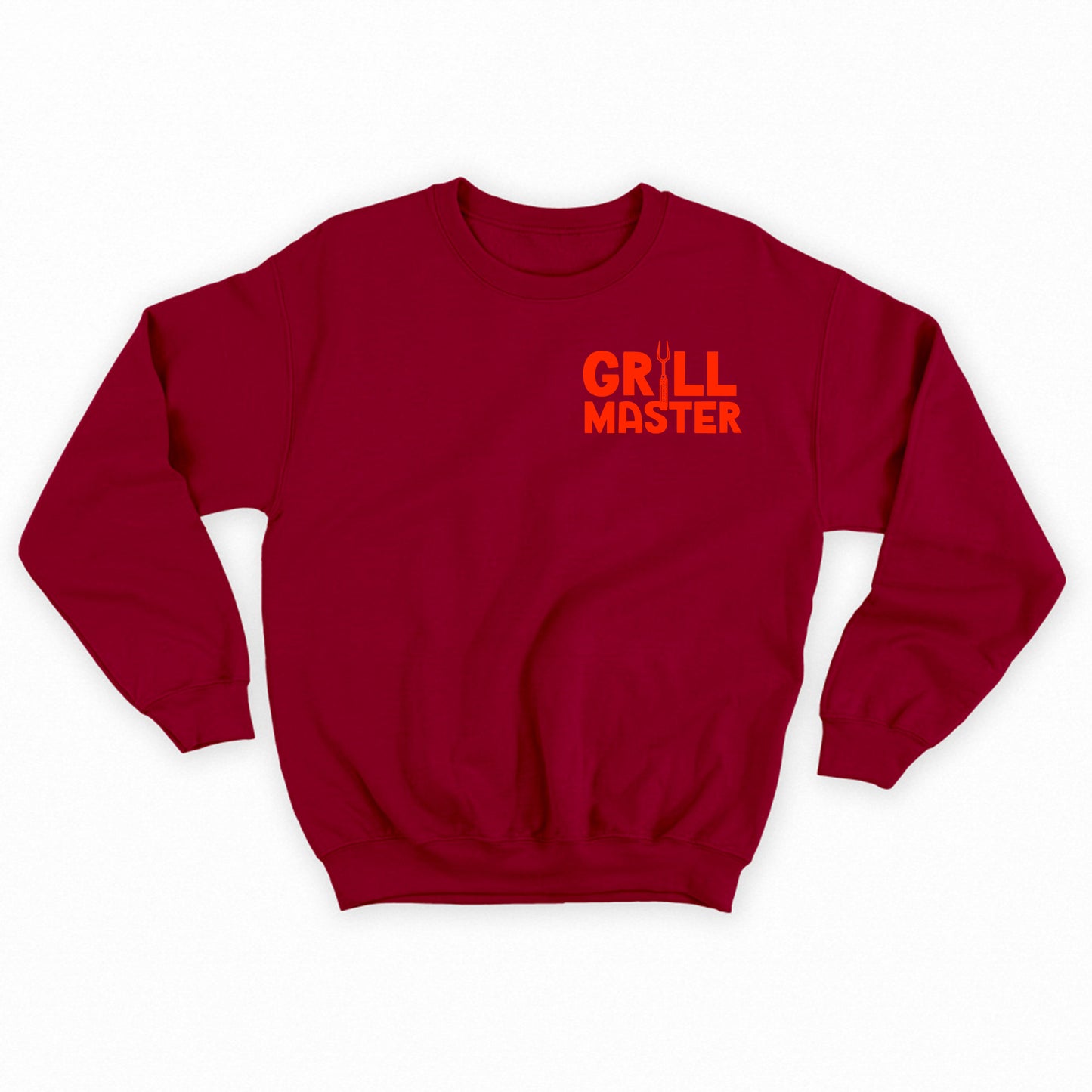 "Grill Master" Red Sweatshirt