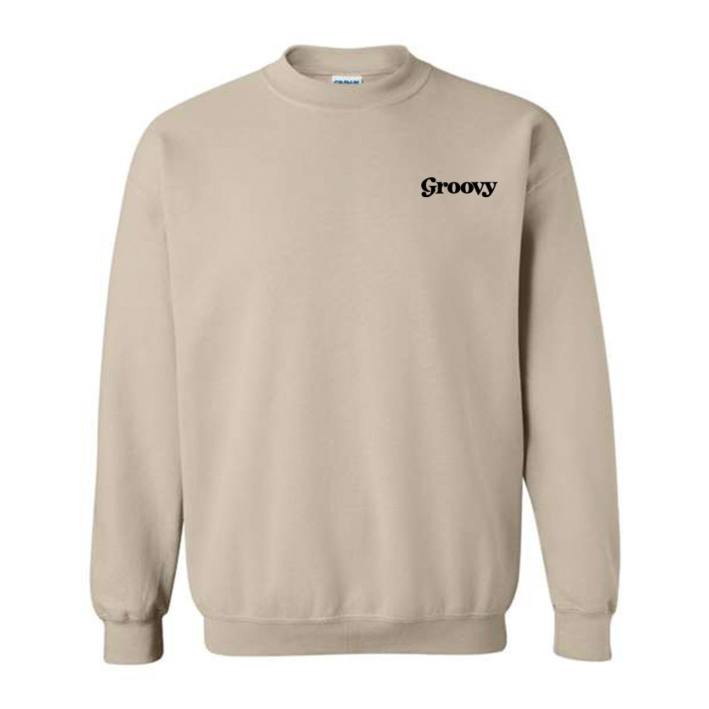 Groovy Black Sweatshirt