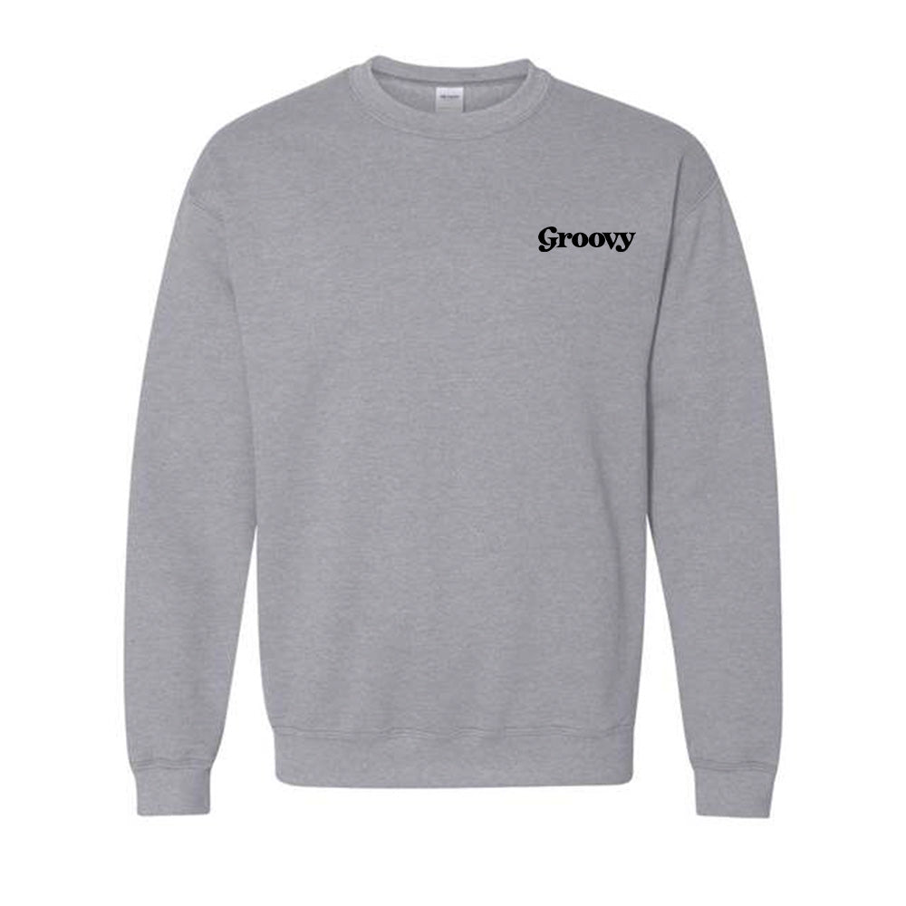 Groovy Black Sweatshirt