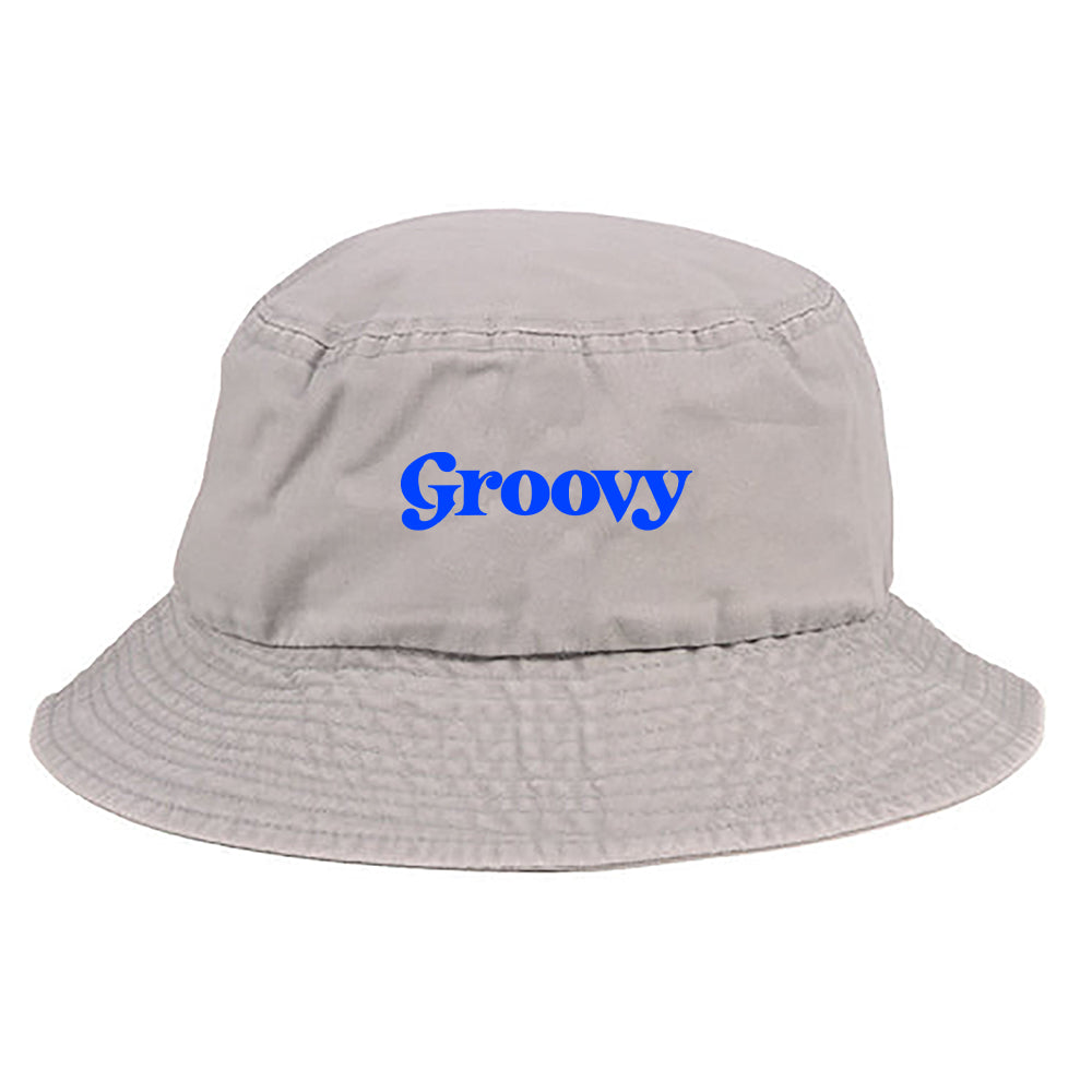 Groovy Blue Bucket Hat