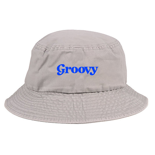 Groovy Blue Bucket Hat