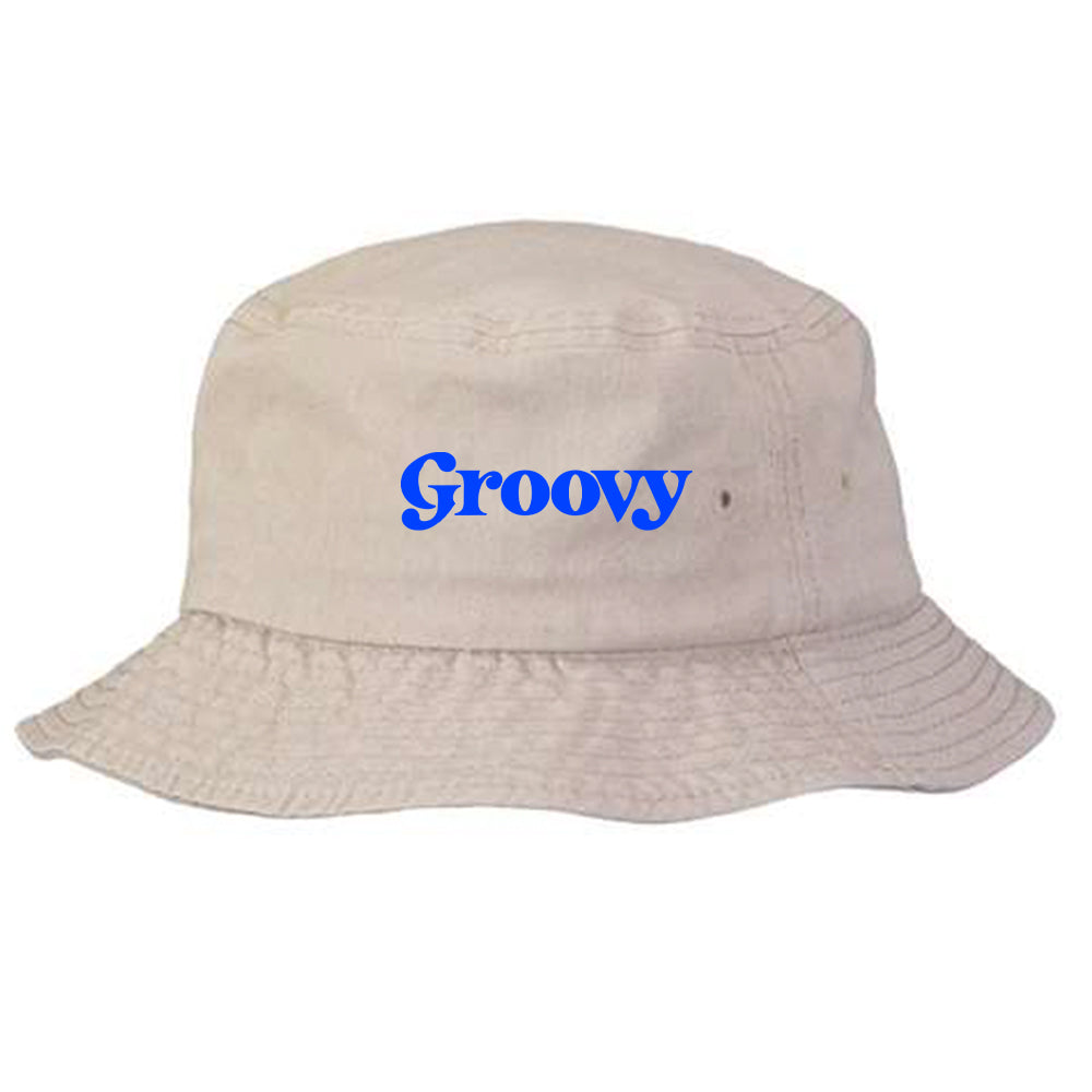 Groovy Blue Bucket Hat