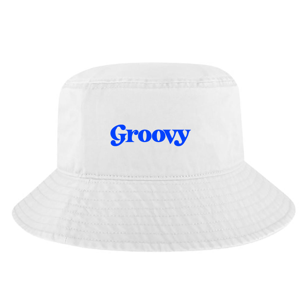 Groovy Blue Bucket Hat