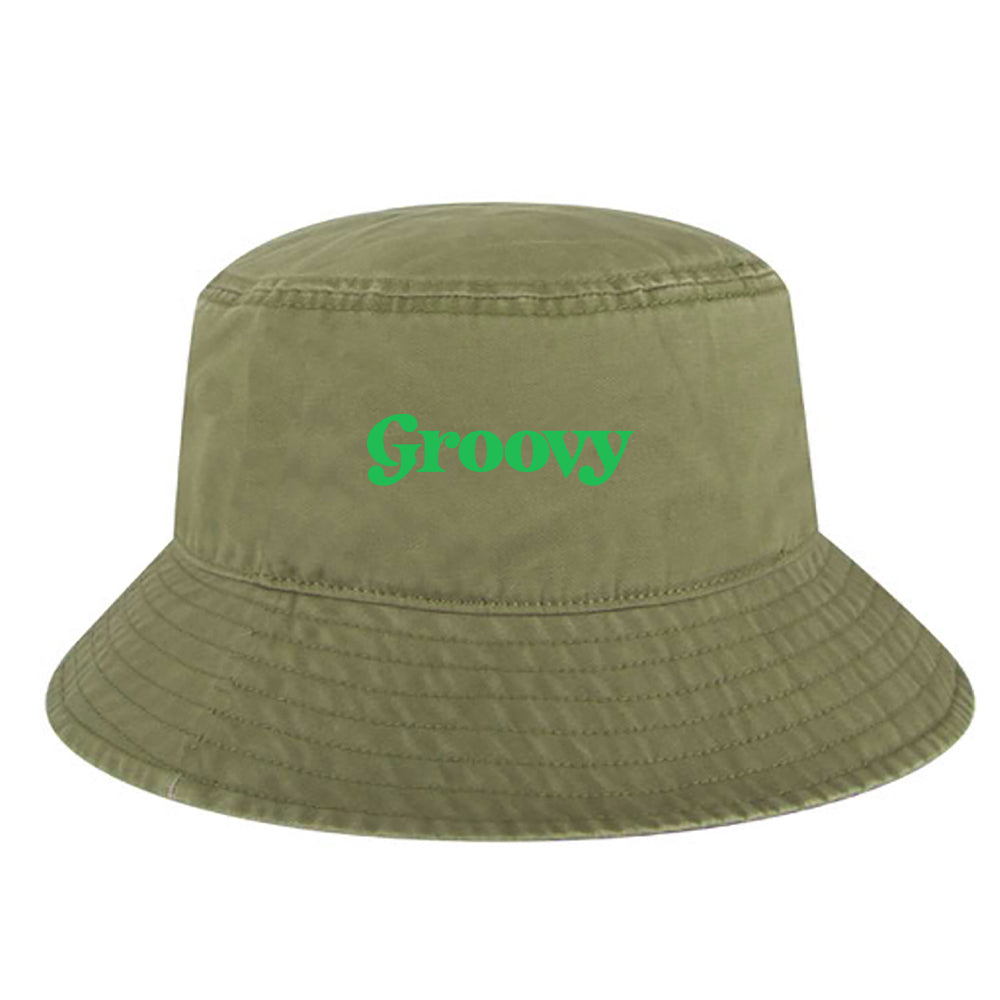 Groovy Green Bucket Hat