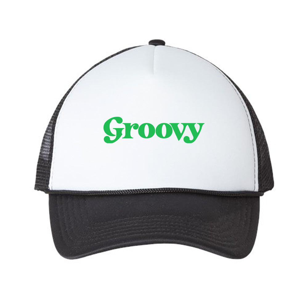 Groovy Green Foam Trucker Hat