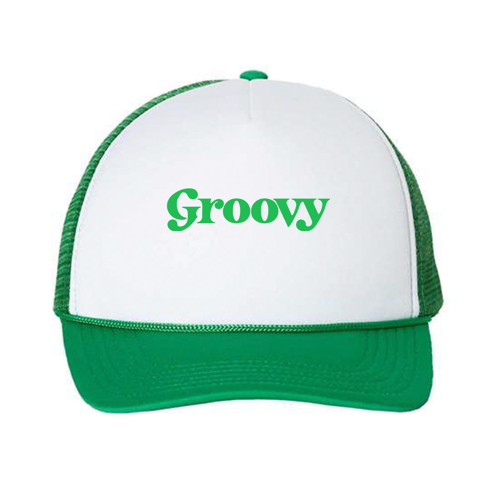 Groovy Green Foam Trucker Hat