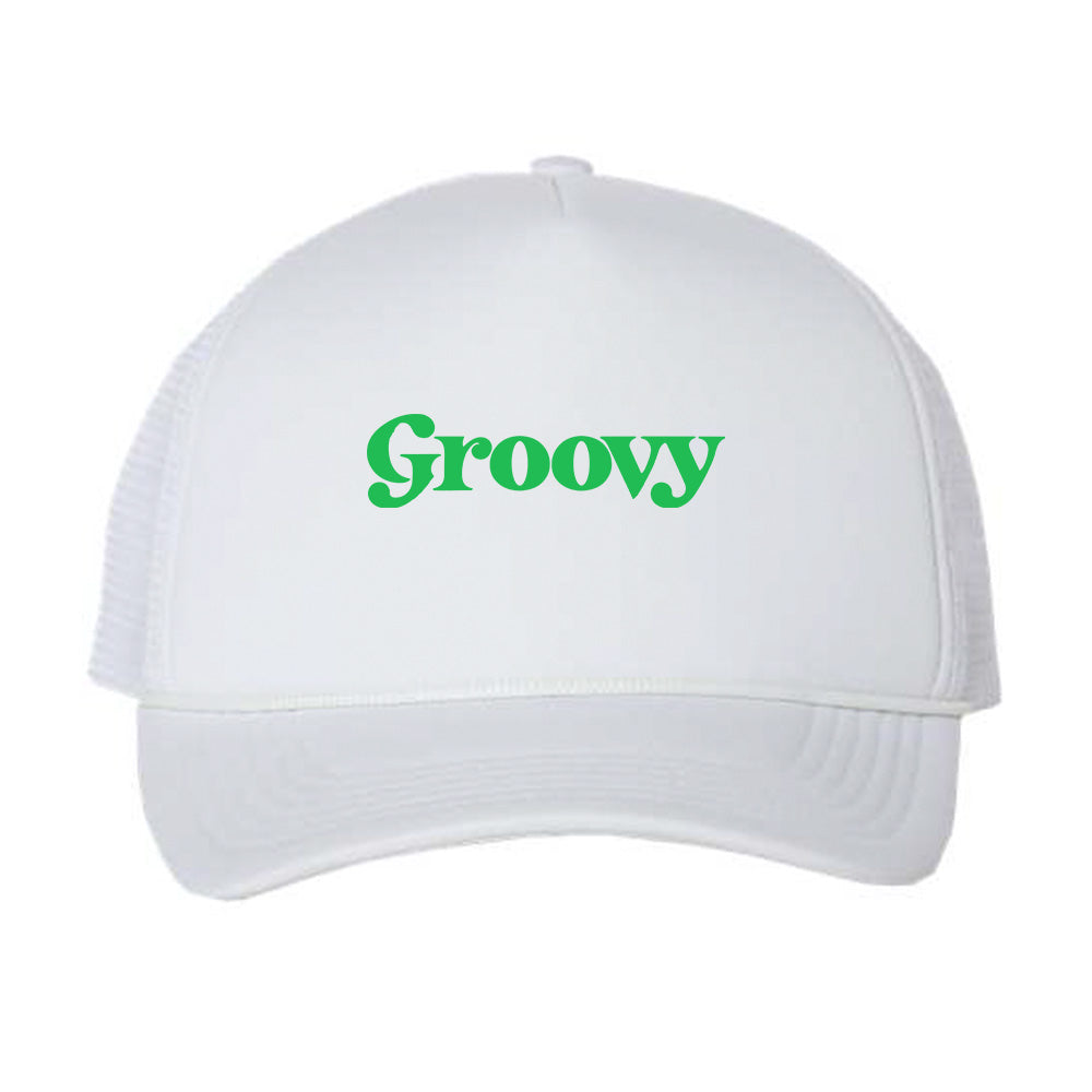 Groovy Green Foam Trucker Hat