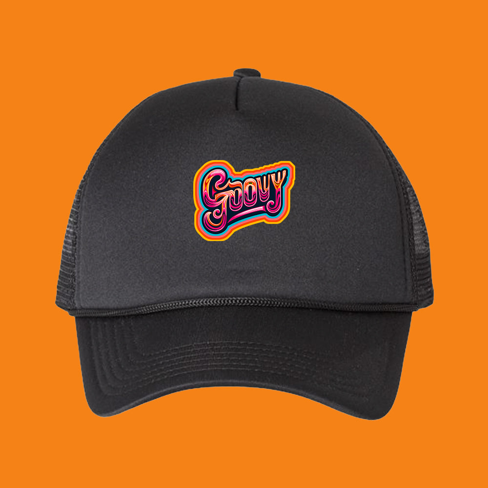 Groovy Multicolor Foam Trucker Hat