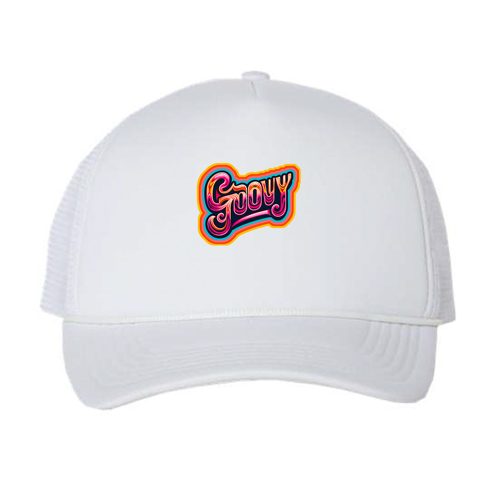 Groovy Multicolor Foam Trucker Hat