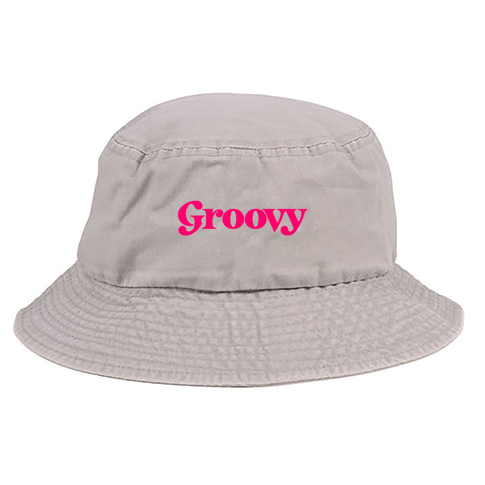 Groovy Pink Bucket Hat