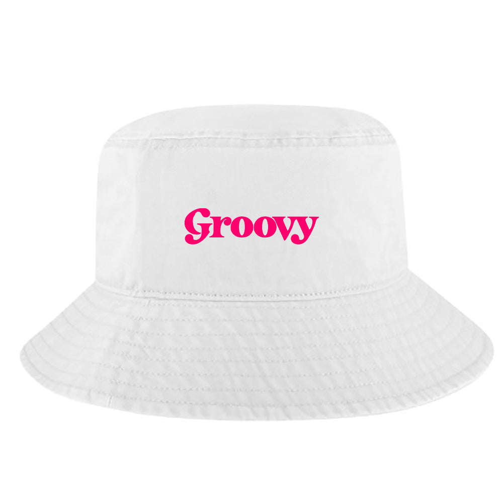 Groovy Pink Bucket Hat