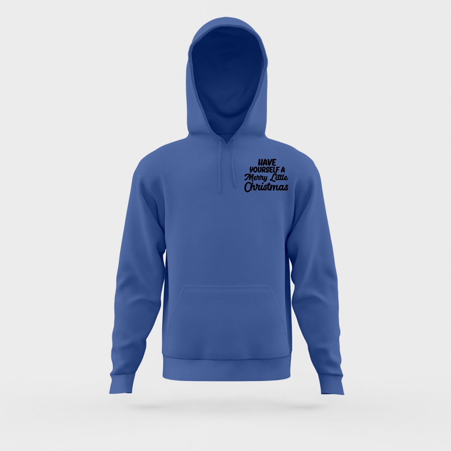 "Have Yourself a Merry Little Christmas" Black Hoodie