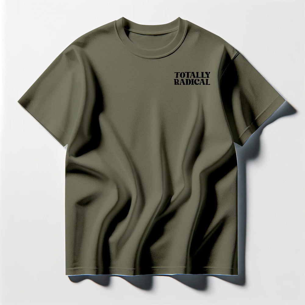 Totally Radical Black Tee Shirt