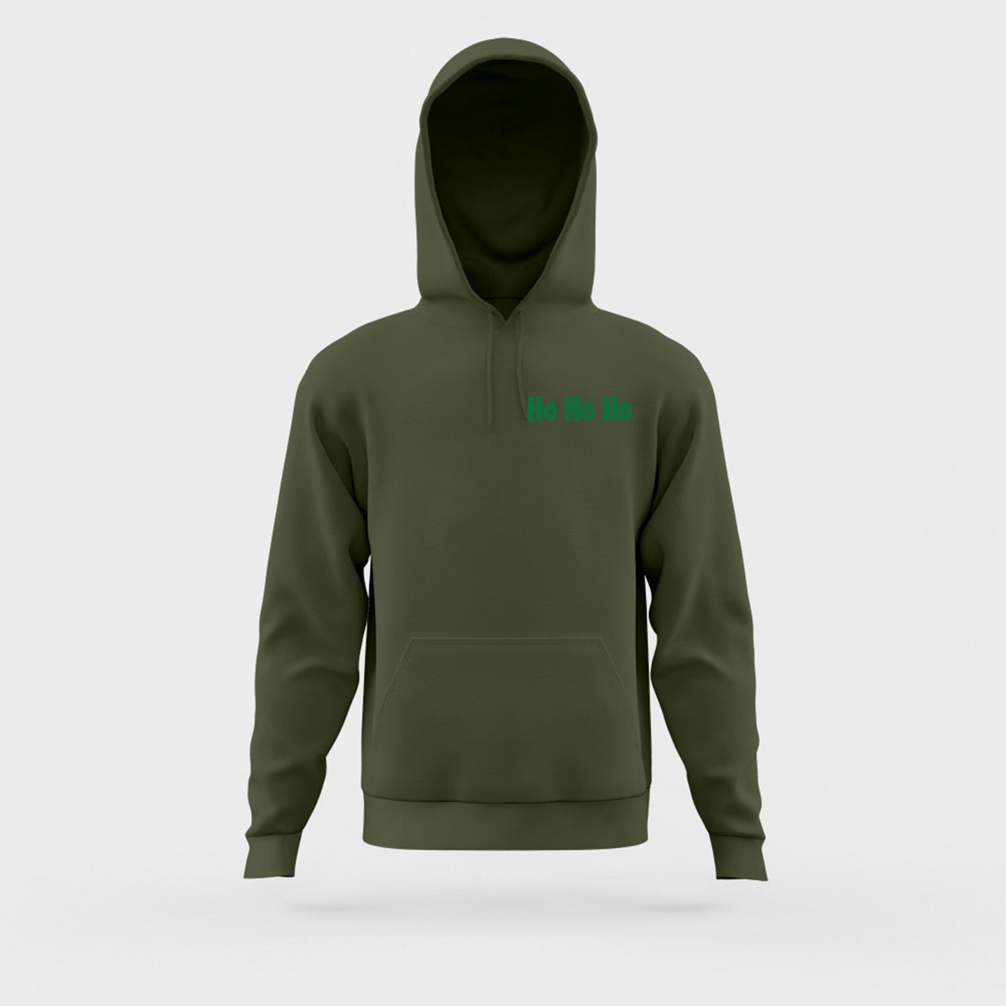 Ho Ho Ho Green Hoodie
