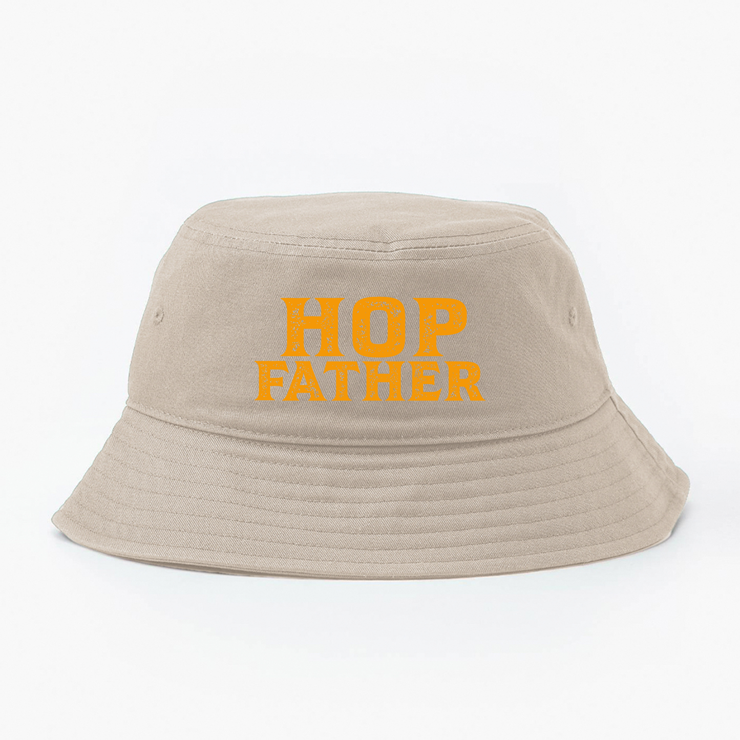 Hop Father Orange Bucket Hat
