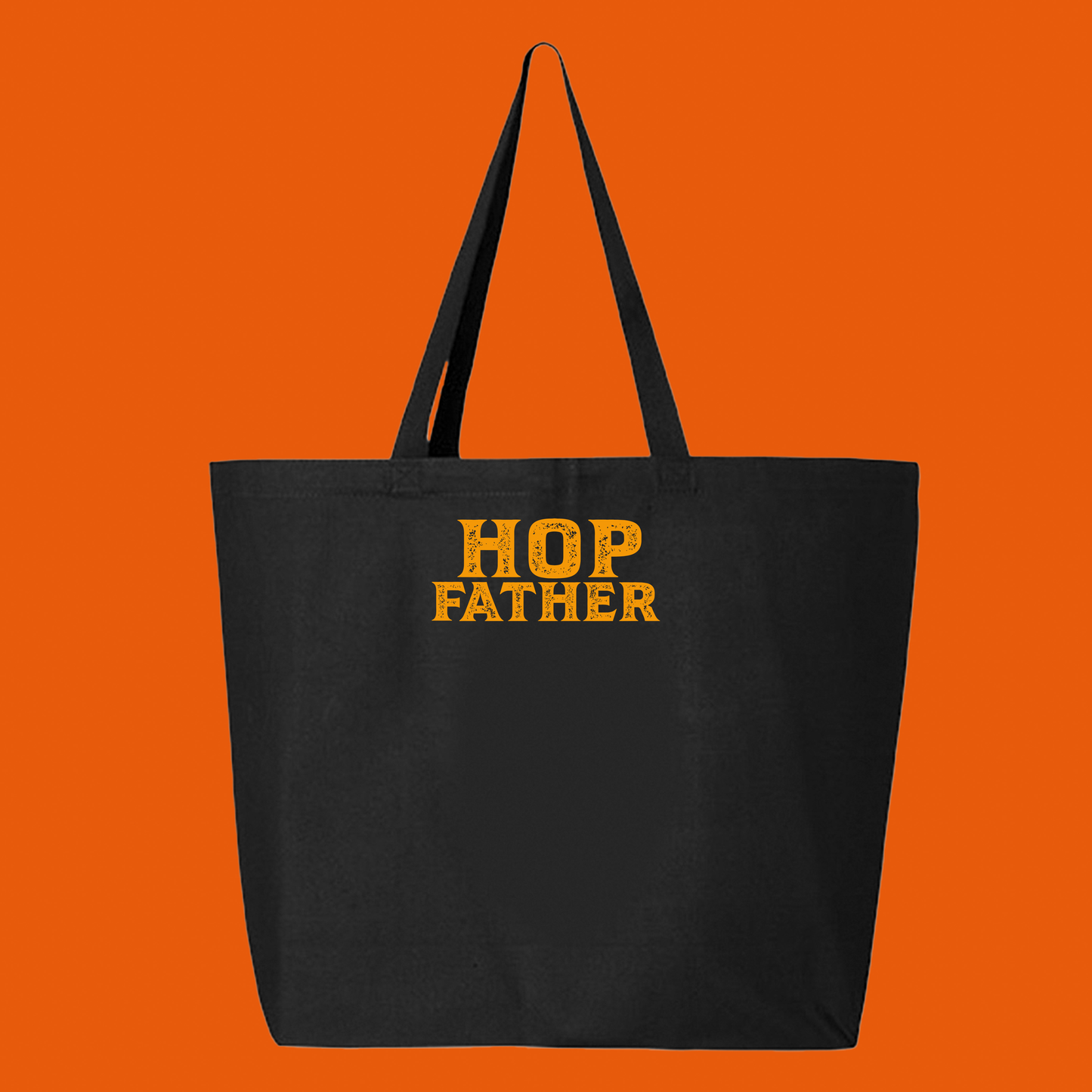 Hop Father Orange Tote Bag