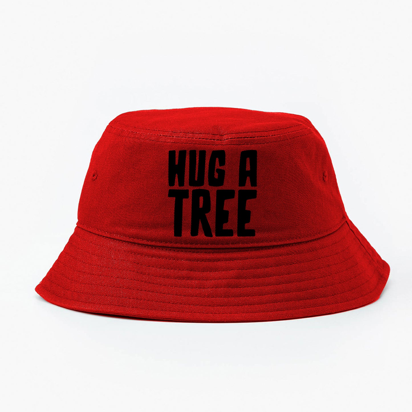 Hug a Tree Black Bucket Hat