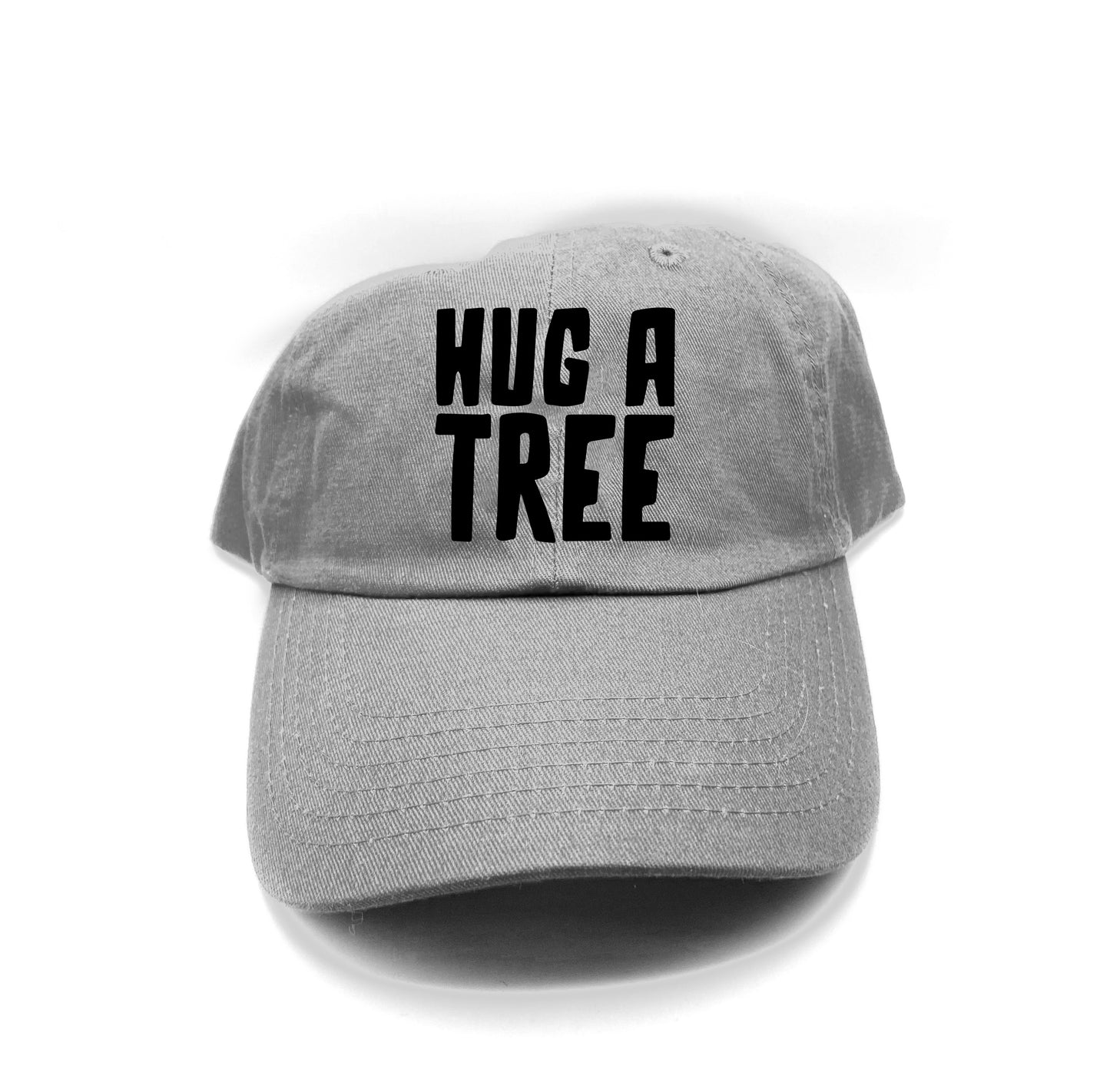 Hug a Tree Black Dad Hat