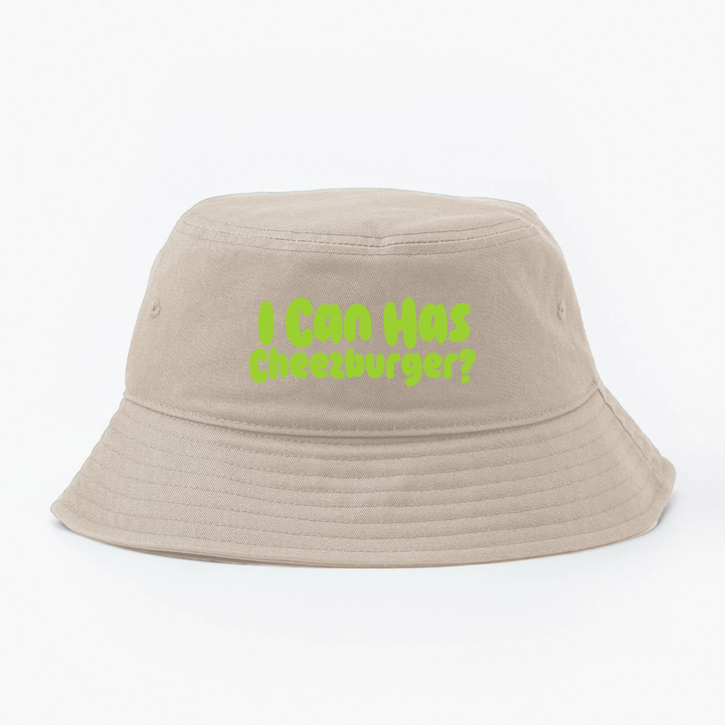I Can Has Cheezburger? Green Bucket Hat