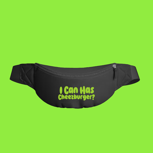 I Can Has Cheezburger? Green Fanny Pack