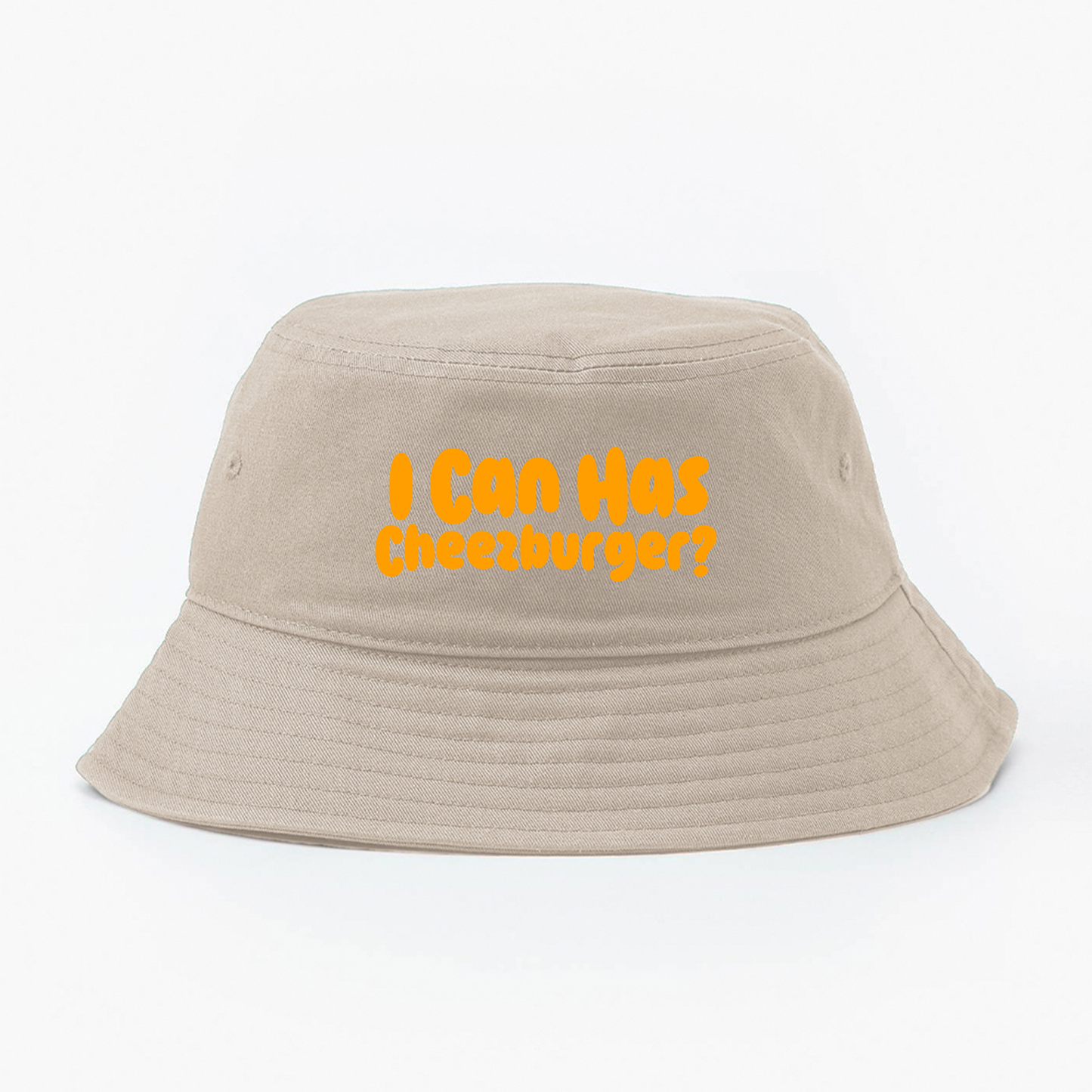 I Can Has Cheezburger? Orange Bucket Hat