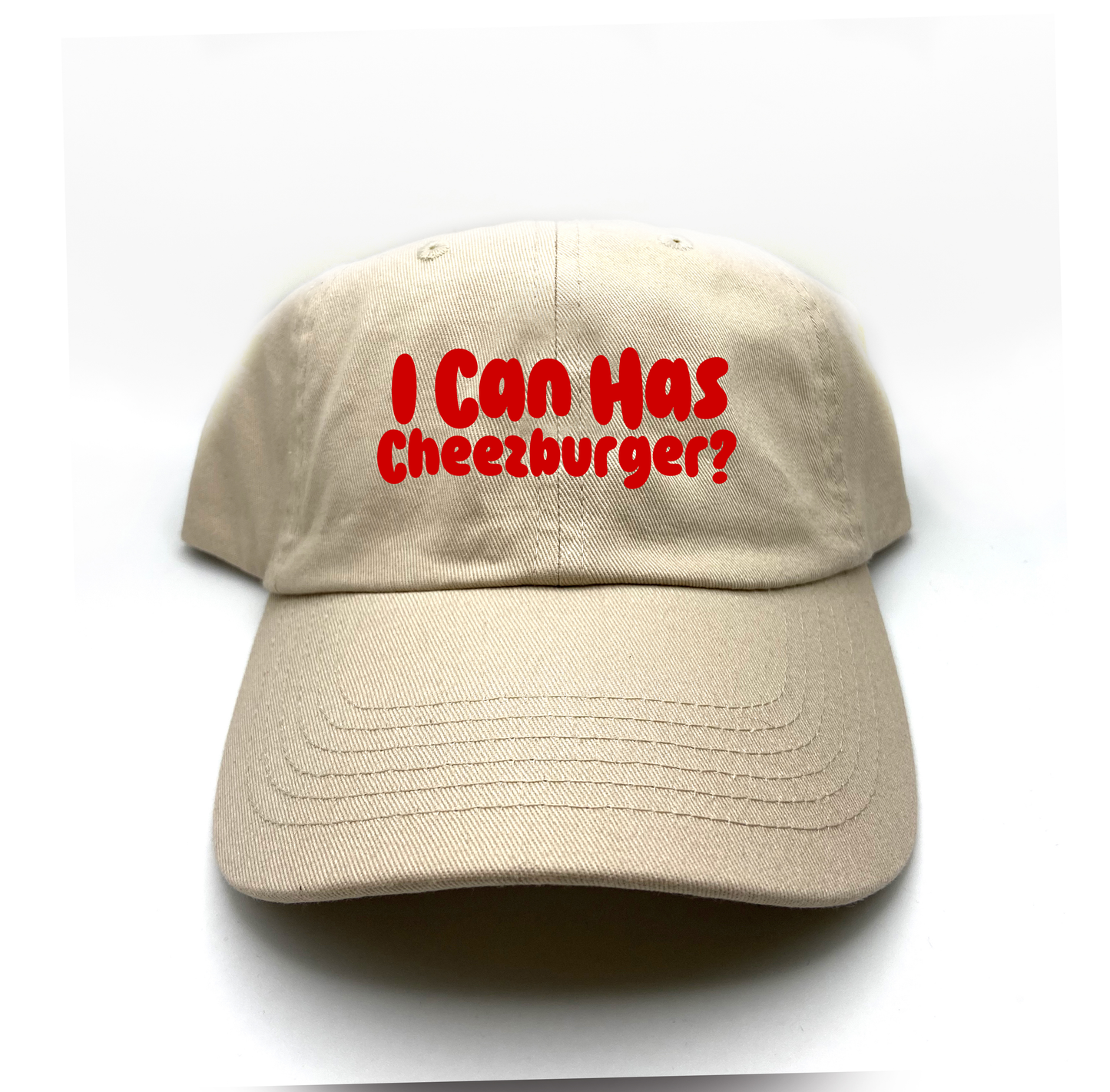 I Can Has Cheezburger? Red Dad Hat