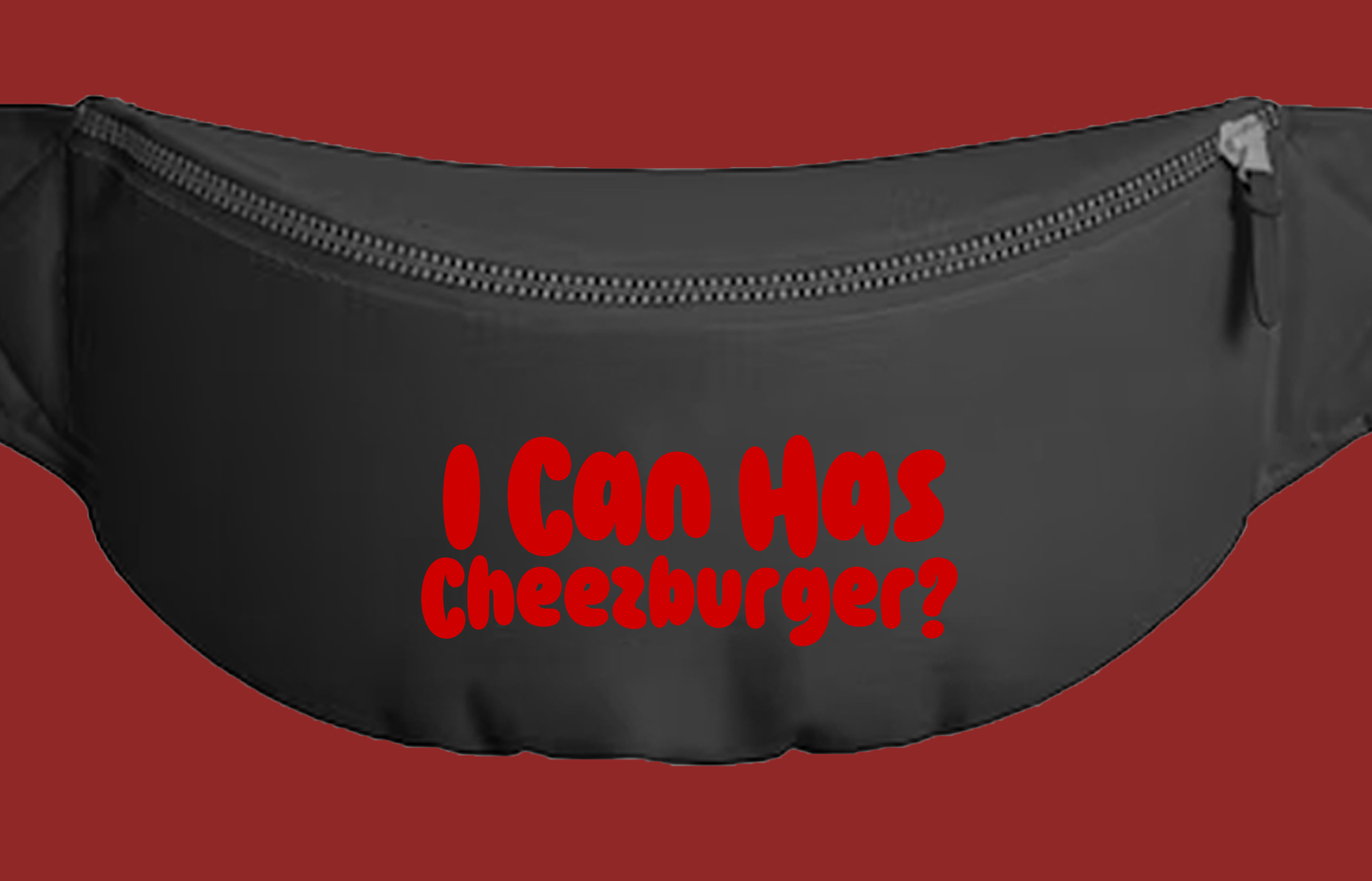 I Can Has Cheezburger? Red Fanny Pack
