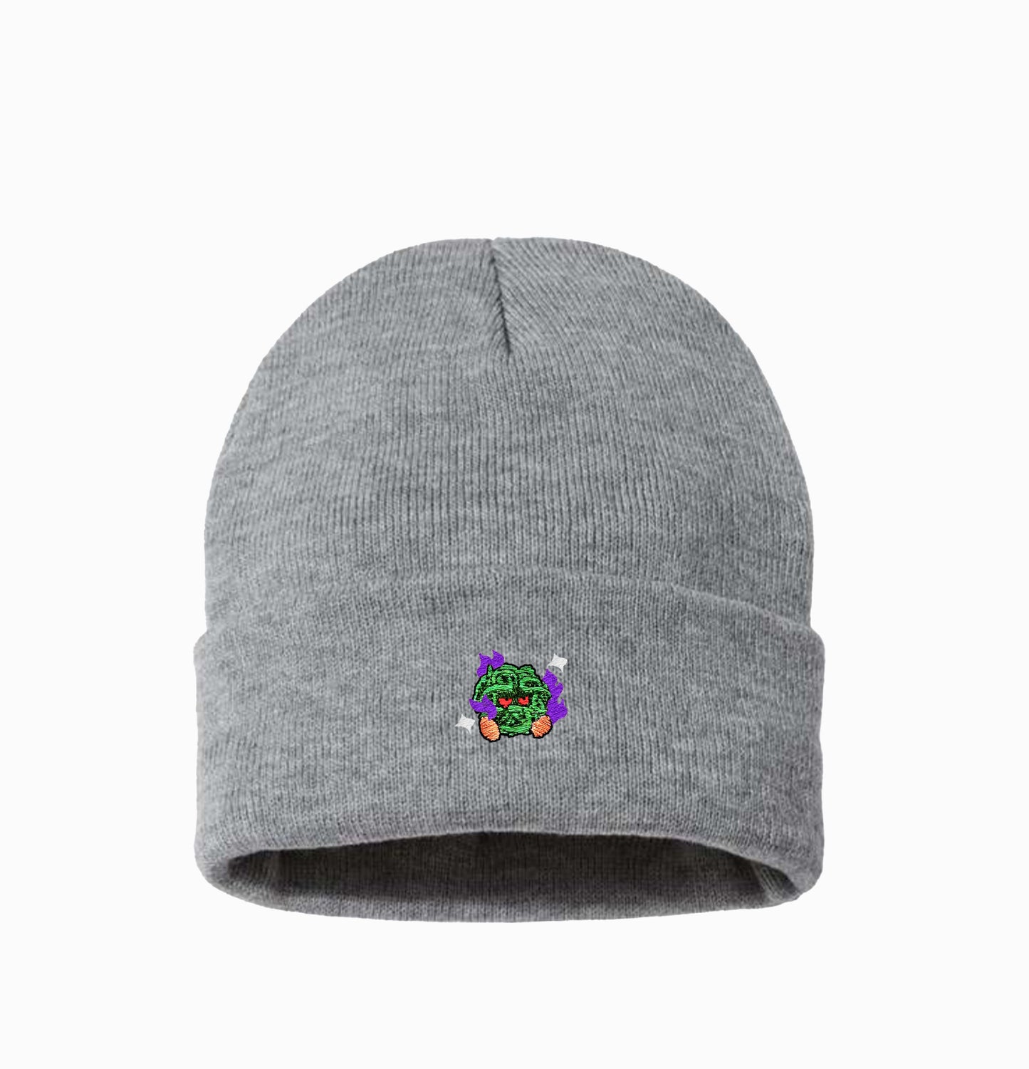 #0114 shadow shiny beanie