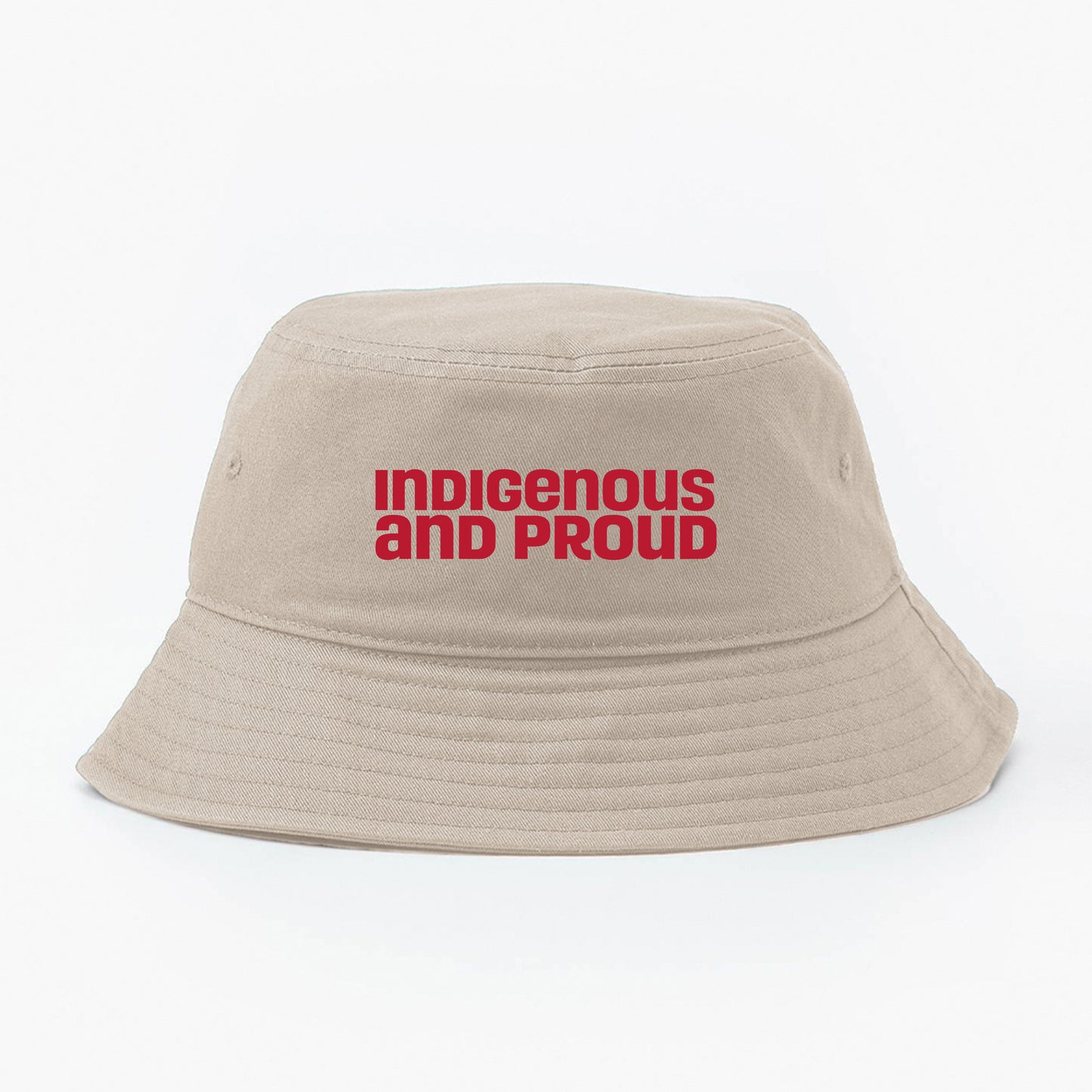 Indigenous and Proud Red Bucket Hat