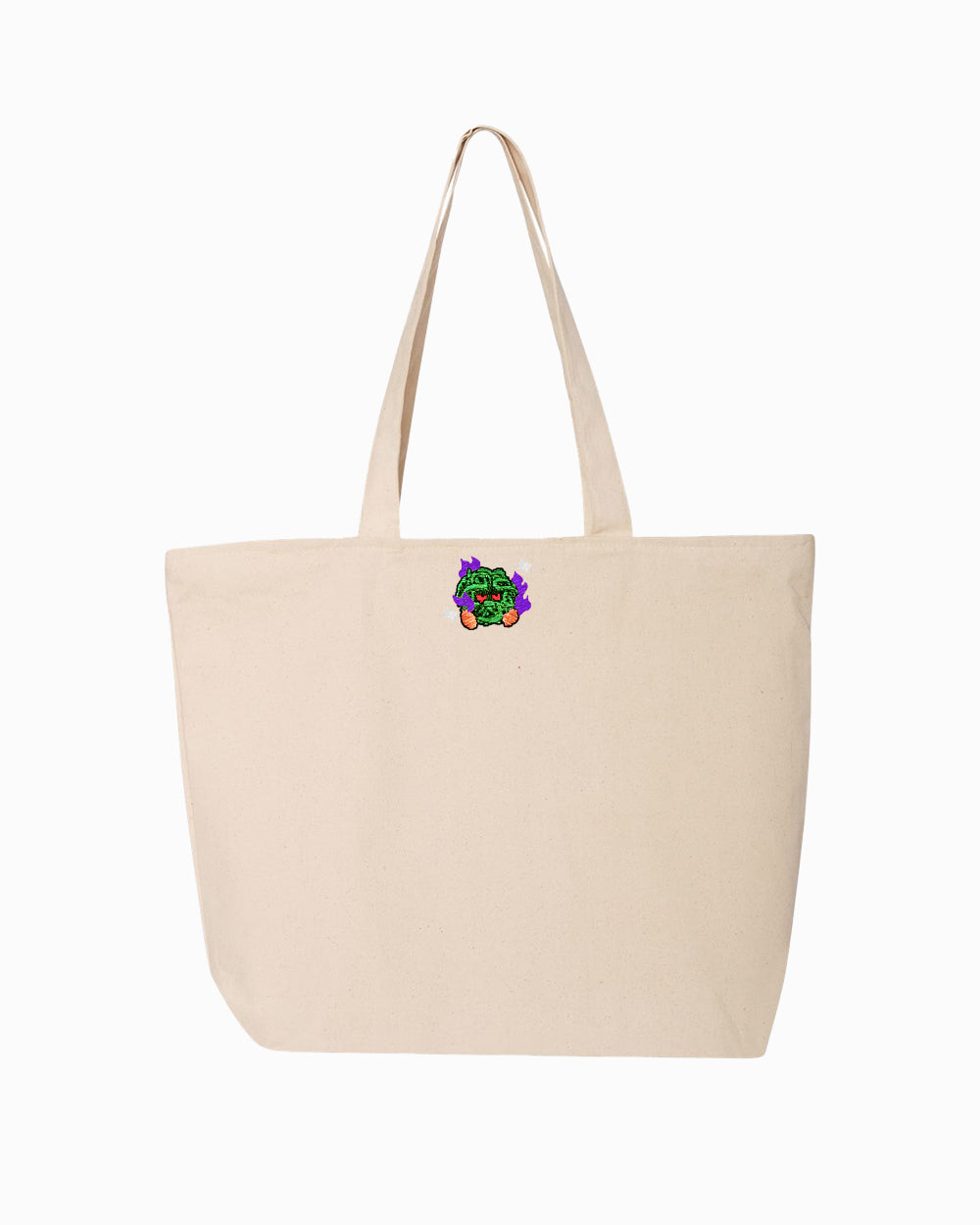 #0114 shadow shiny tote bag
