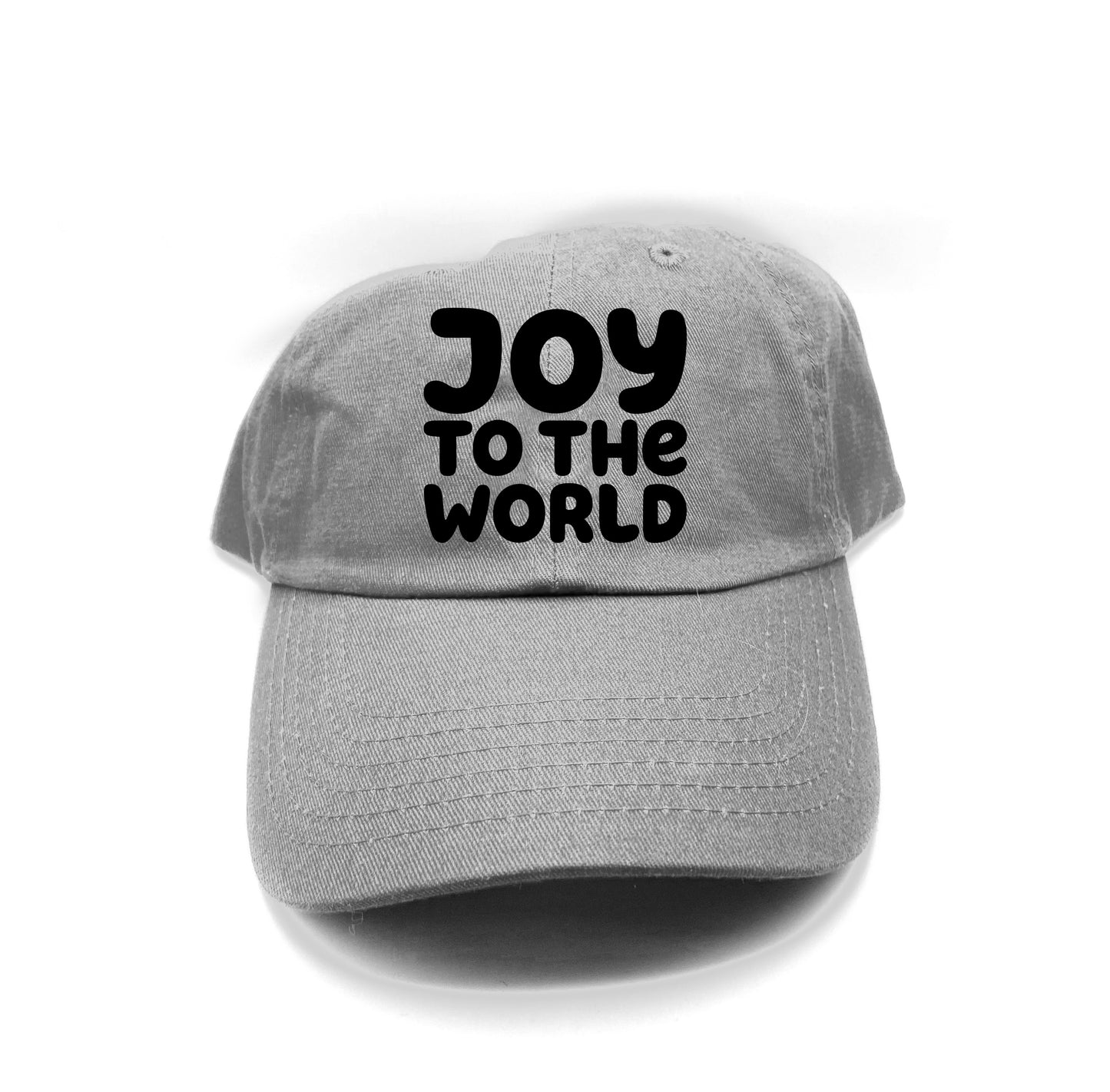 "Joy to the World" Black Dad Hat