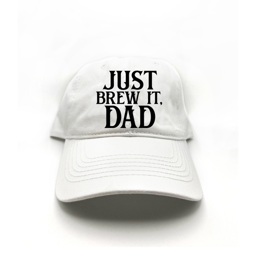 Just Brew It, Dad Black Dad Hat