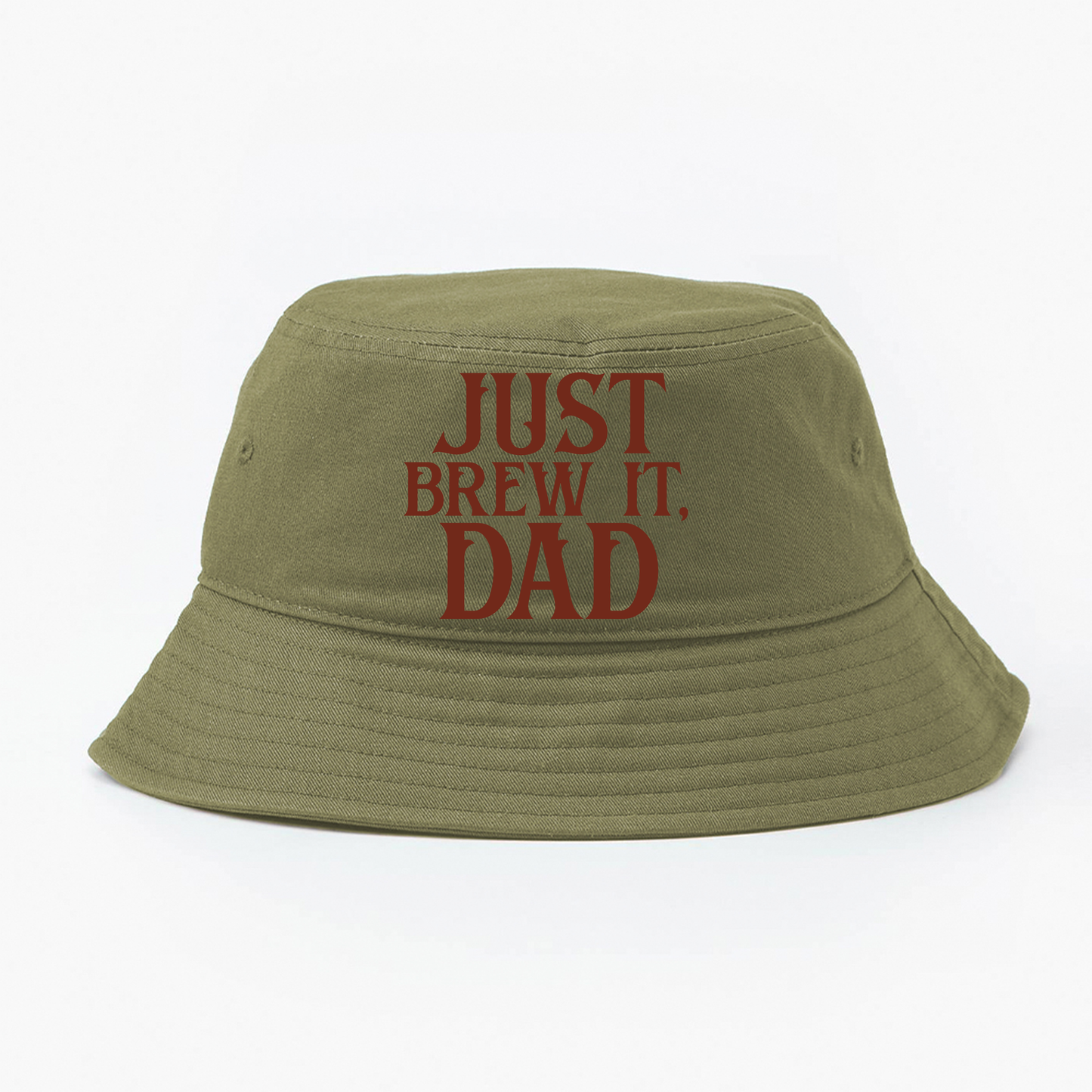 Just Brew It, Dad Brown Bucket Hat